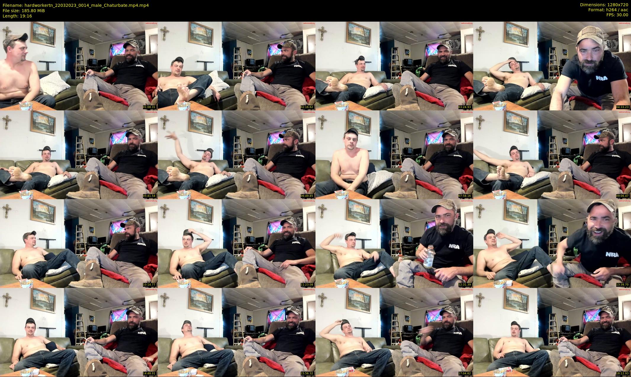 hardworkertn — 20 minute Chaturbate male cam show recording, 720p, Mar 22, 2023