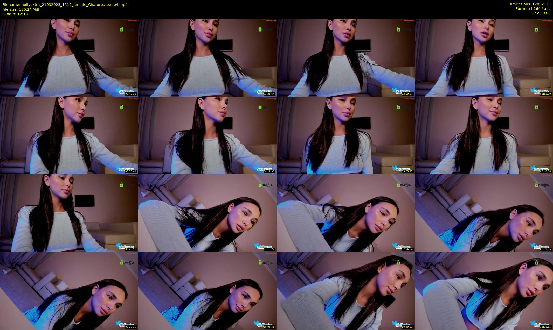 hollyextra — 13 minute Chaturbate female cam show recording, 720p, Mar 21, 2023