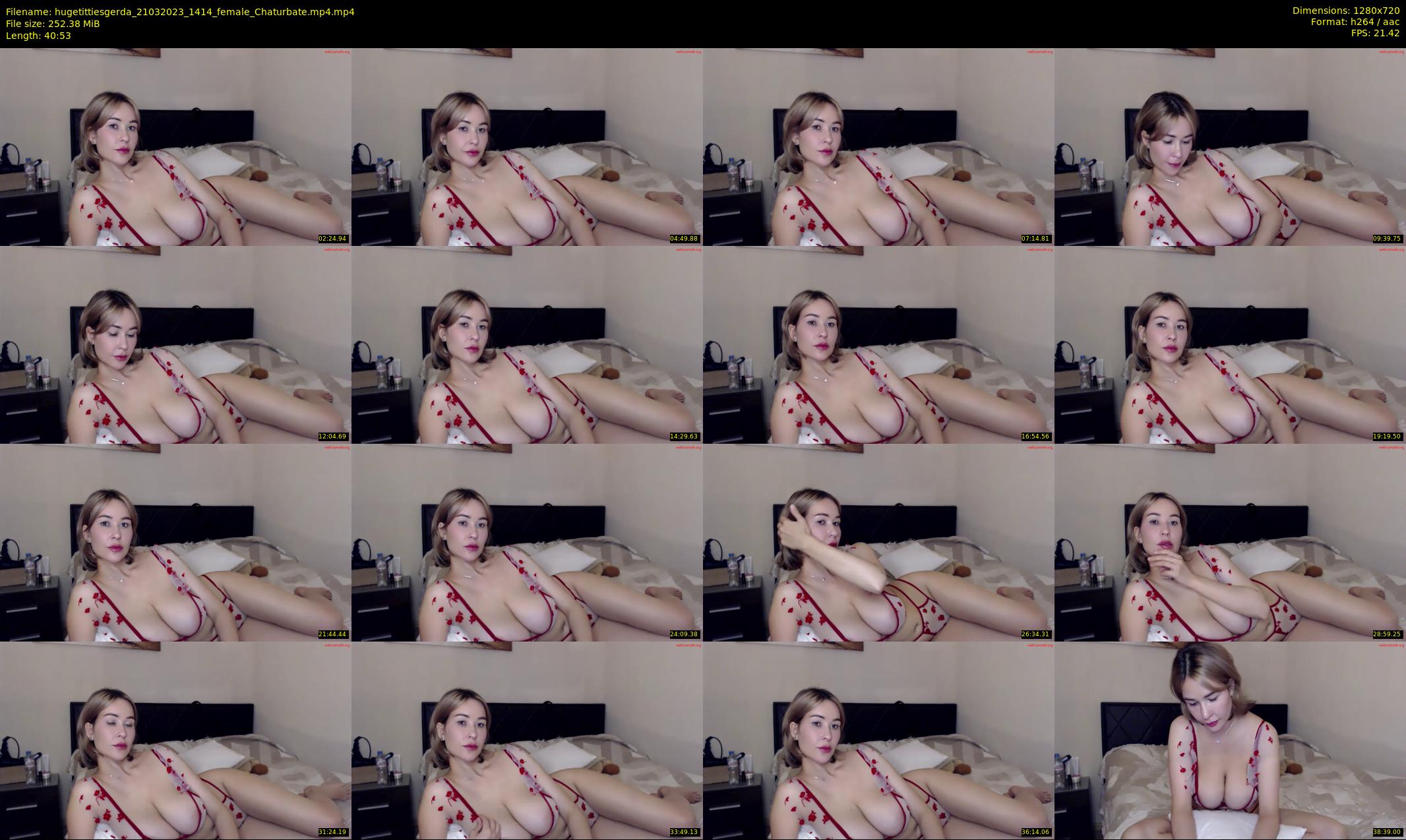 hugetittiesgerda — 41 minute Chaturbate female cam show recording, 720p, Mar 21, 2023