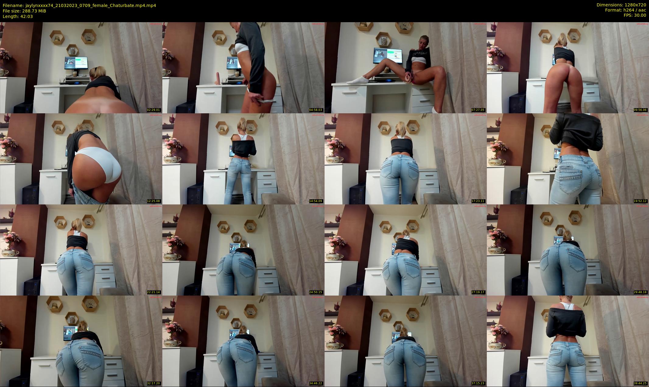 jaylynxxxx74 — 43 minute Chaturbate female cam show recording, 720p, Mar 21, 2023