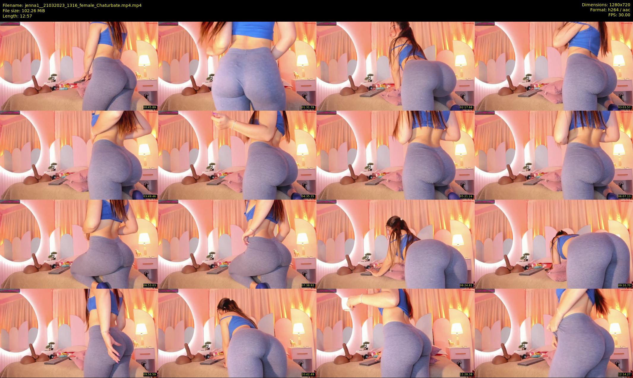 jenna1_ — 13 minute Chaturbate female cam show recording, 720p, Mar 21, 2023
