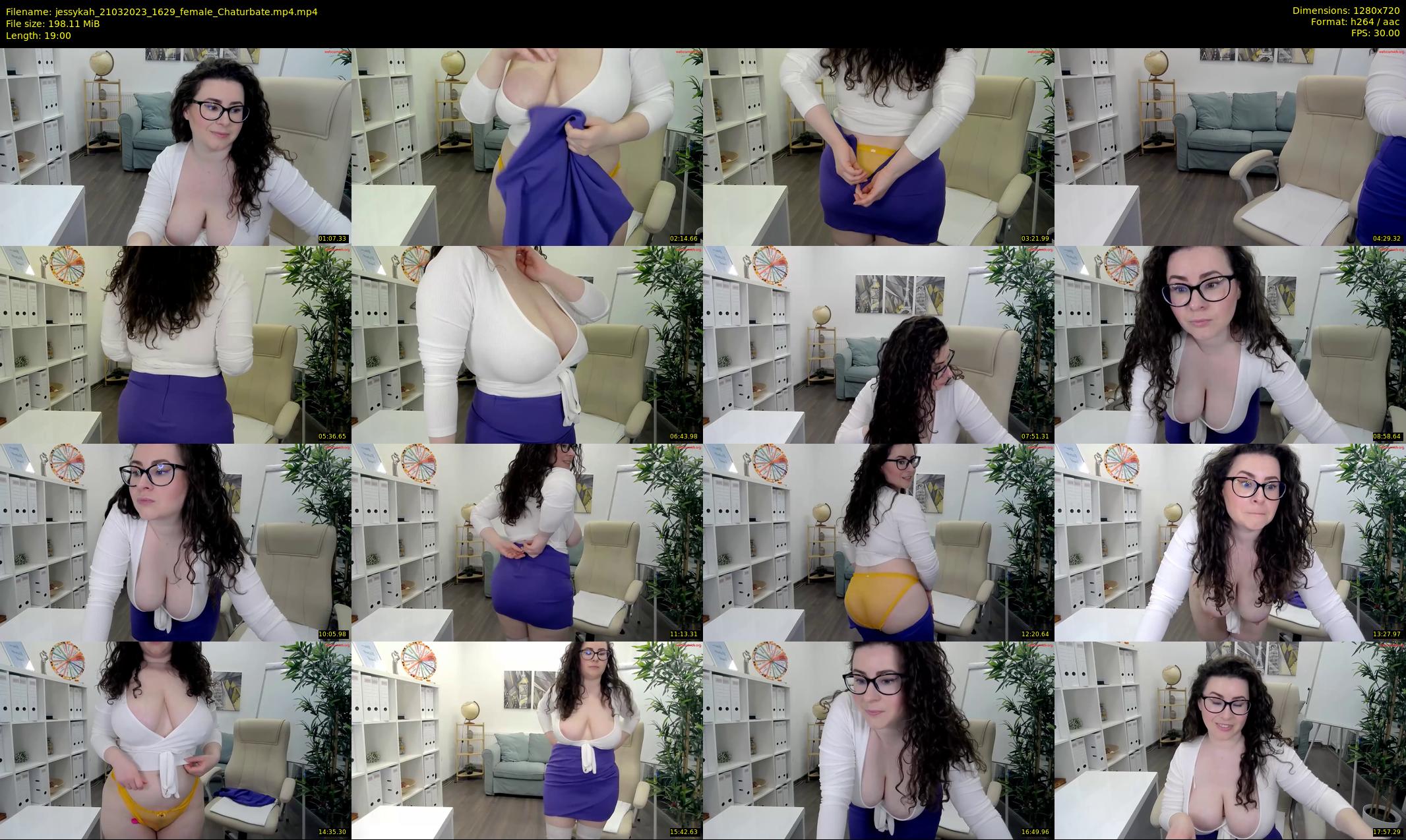 jessykah — 19 minute Chaturbate female cam show recording, 720p, Mar 21, 2023
