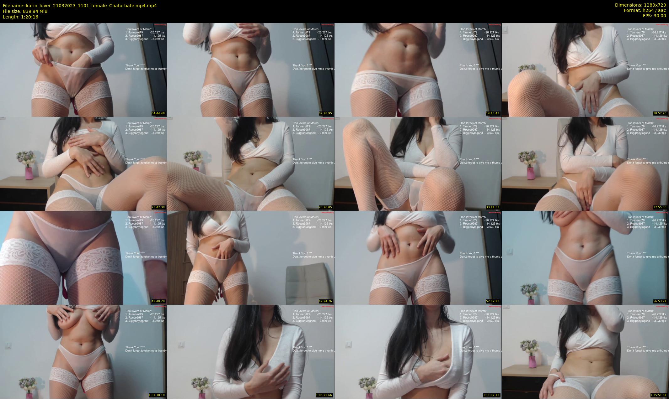karin_lover — 81 minute Chaturbate female cam show recording, 720p, Mar 21, 2023