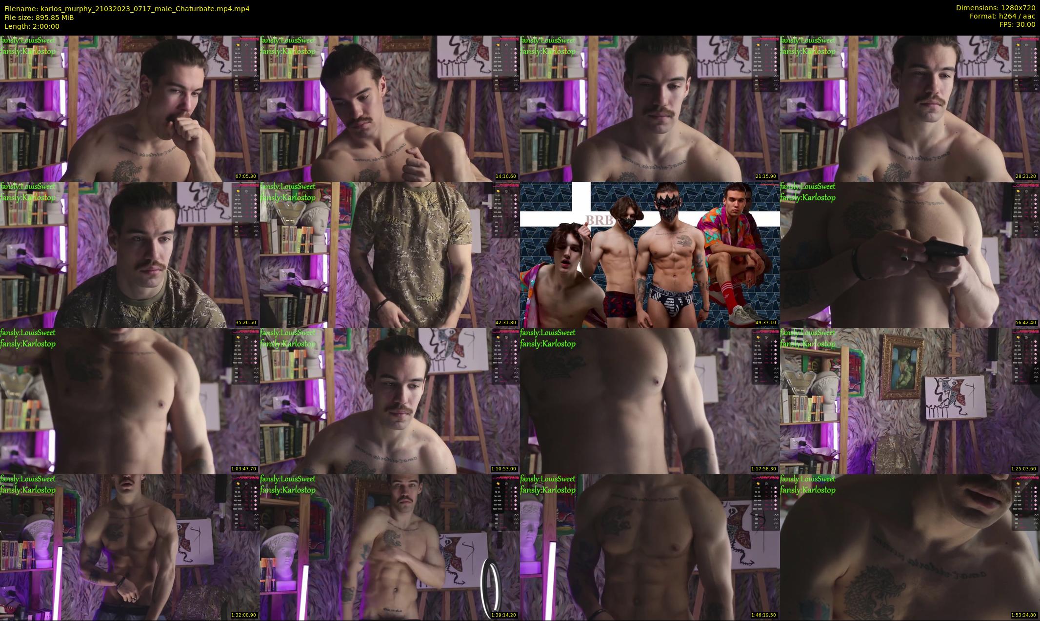 karlos_murphy — 120 minute Chaturbate male cam show recording, 720p, Mar 21, 2023