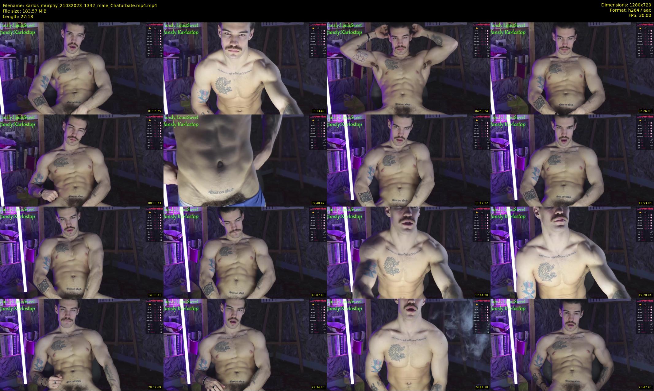 karlos_murphy — 28 minute Chaturbate male cam show recording, 720p, Mar 21, 2023