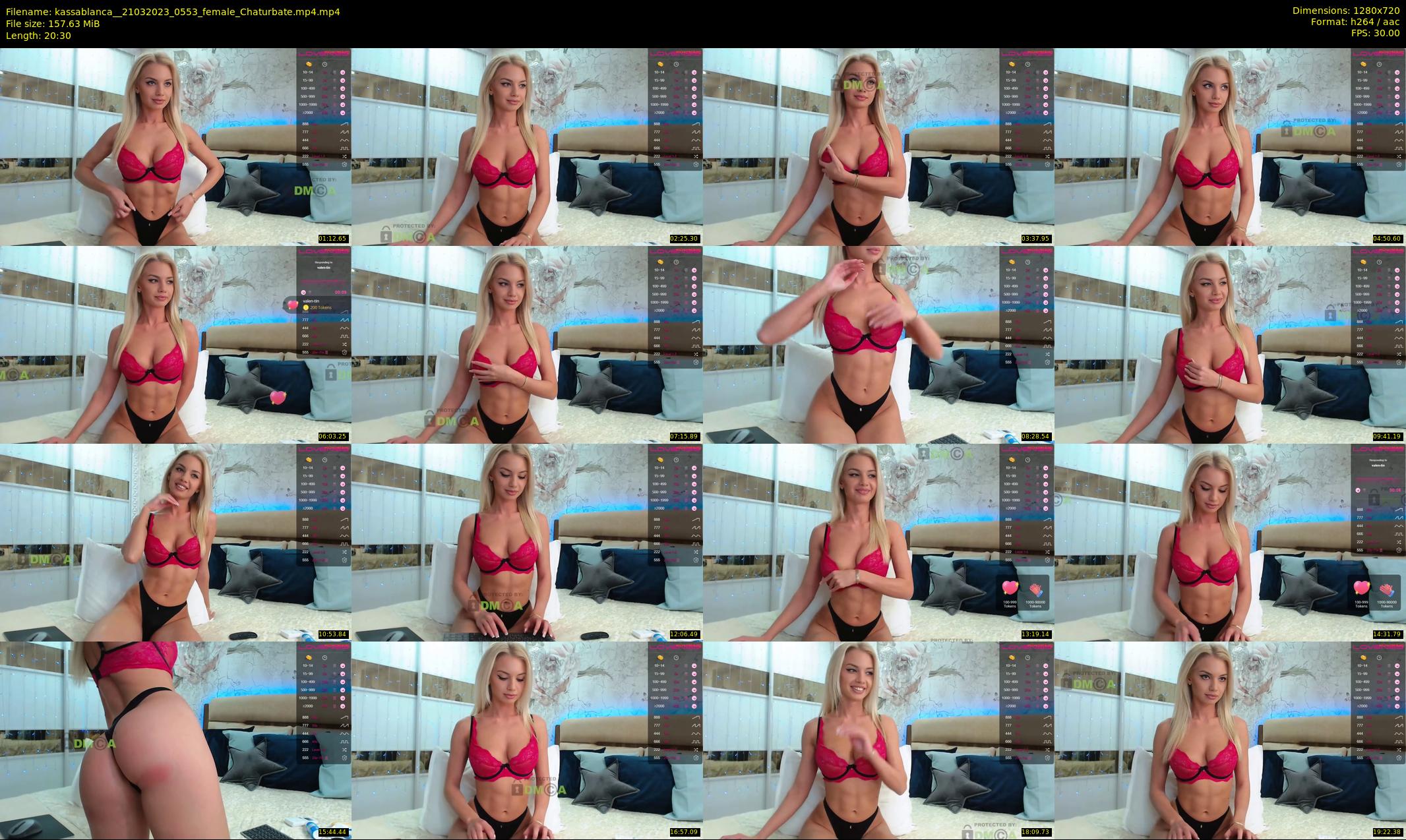 kassablanca_ — 21 minute Chaturbate female cam show recording, 720p, Mar 21, 2023