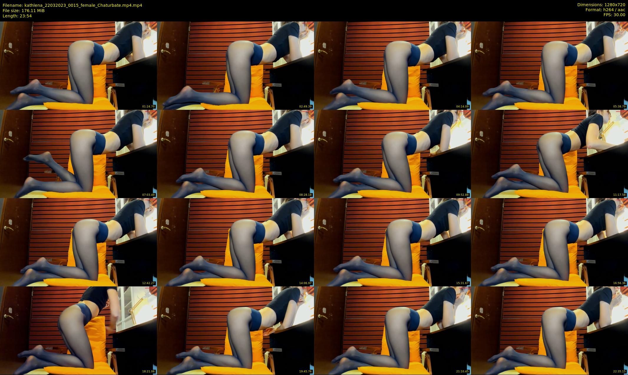 kathlena — 24 minute Chaturbate female cam show recording, 720p, Mar 22, 2023