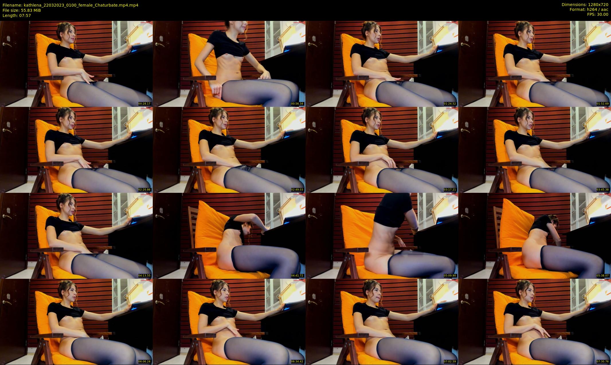 kathlena — 8 minute Chaturbate female cam show recording, 720p, Mar 22, 2023