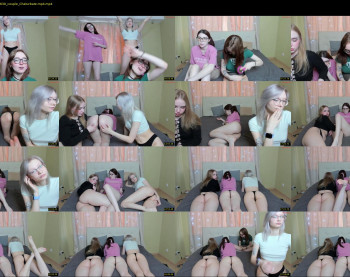 kebesheska — 43 minute Chaturbate couple cam show recording, 720p, Mar 21, 2023