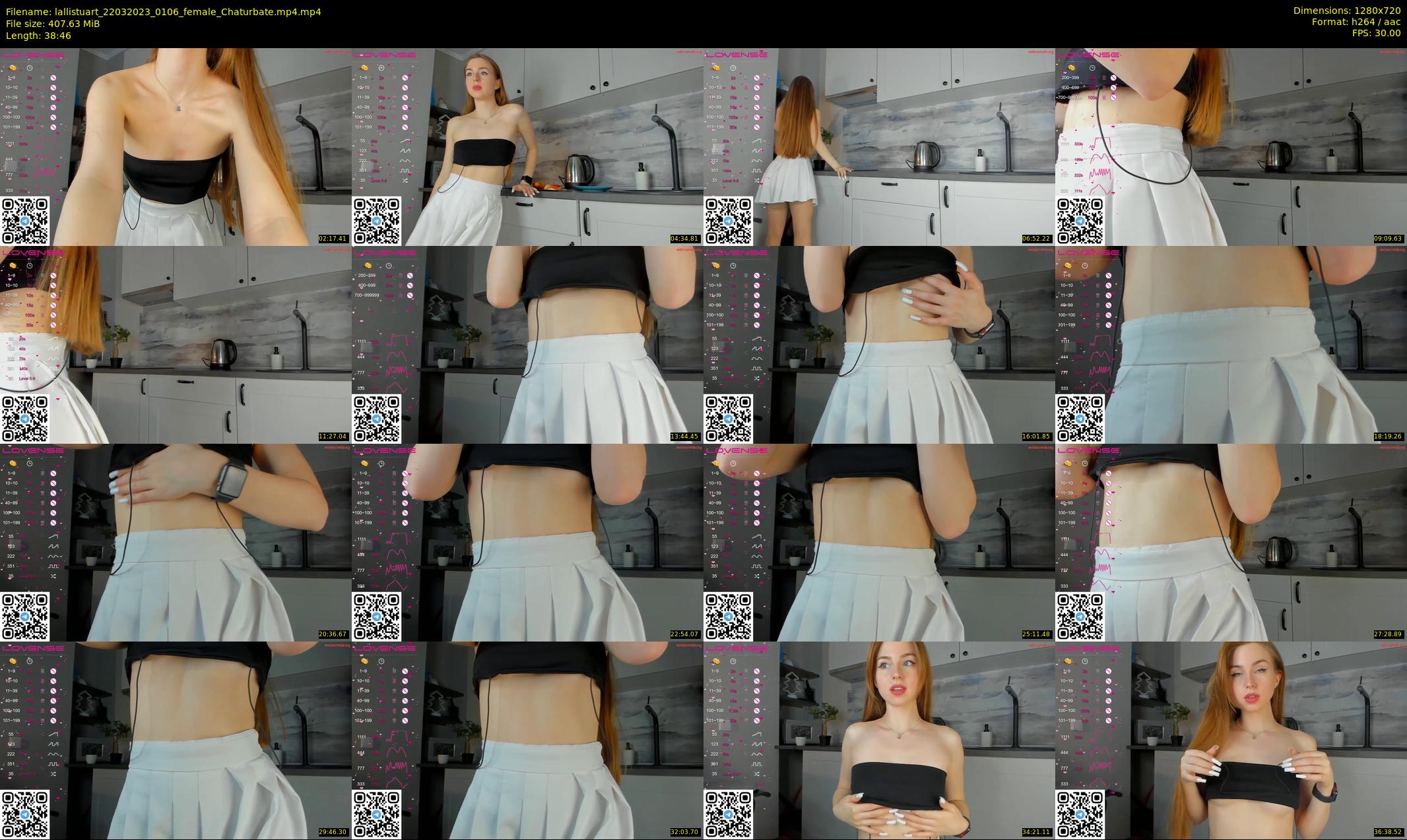 lallistuart — 39 minute Chaturbate female cam show recording, 720p, Mar 22, 2023