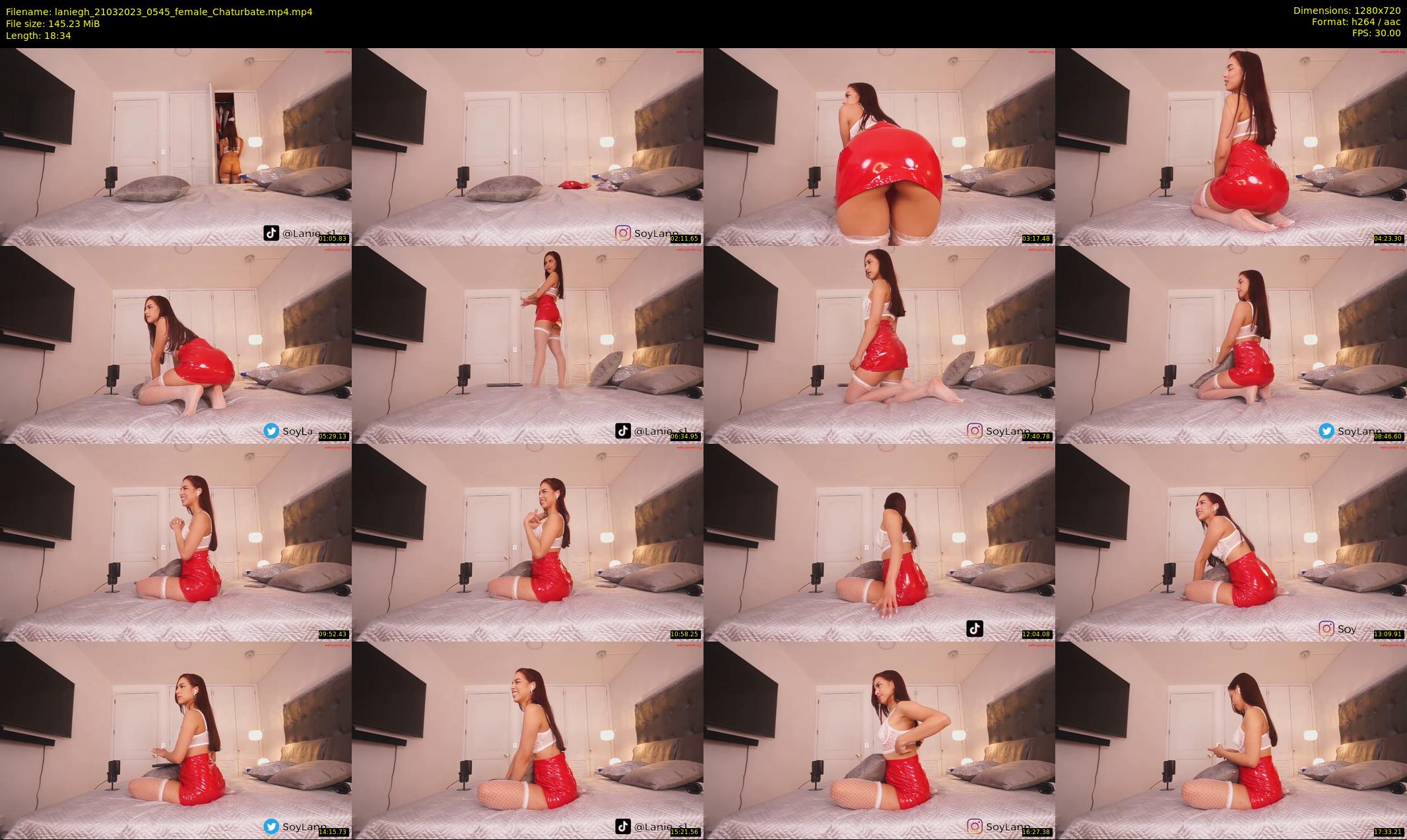 laniegh — 19 minute Chaturbate female cam show recording, 720p, Mar 21, 2023