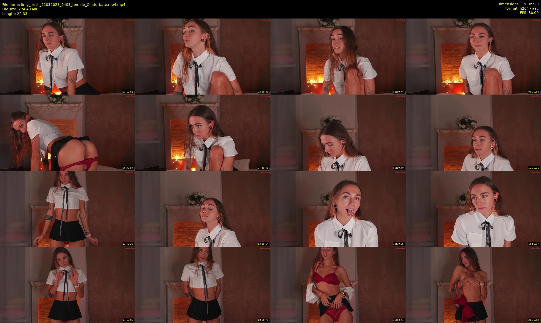 limy_fresh — 23 minute Chaturbate female cam show recording, 720p, Mar 22, 2023