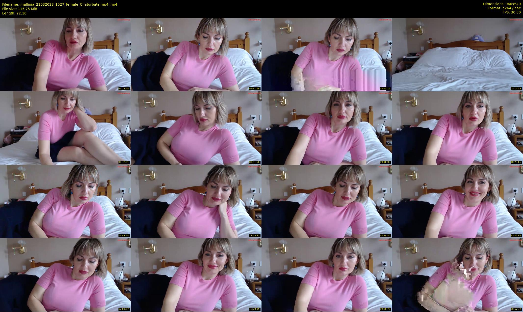 mallinia — 23 minute Chaturbate female cam show recording, 480p, Mar 21, 2023