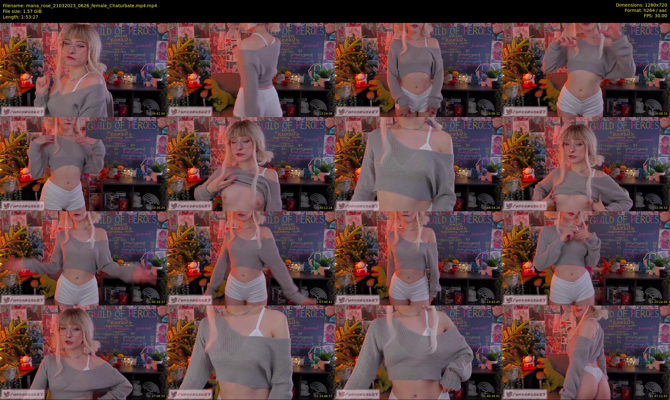 mana_rose — 114 minute Chaturbate female cam show recording, 720p, Mar 21, 2023