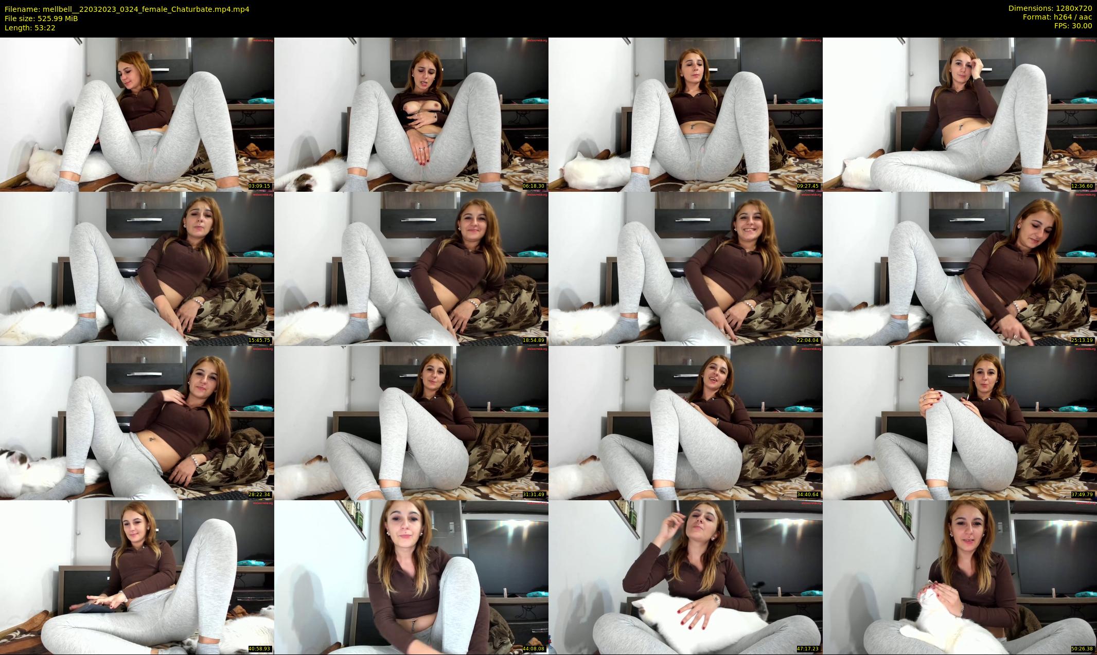 mellbell_ — 54 minute Chaturbate female cam show recording, 720p, Mar 22, 2023