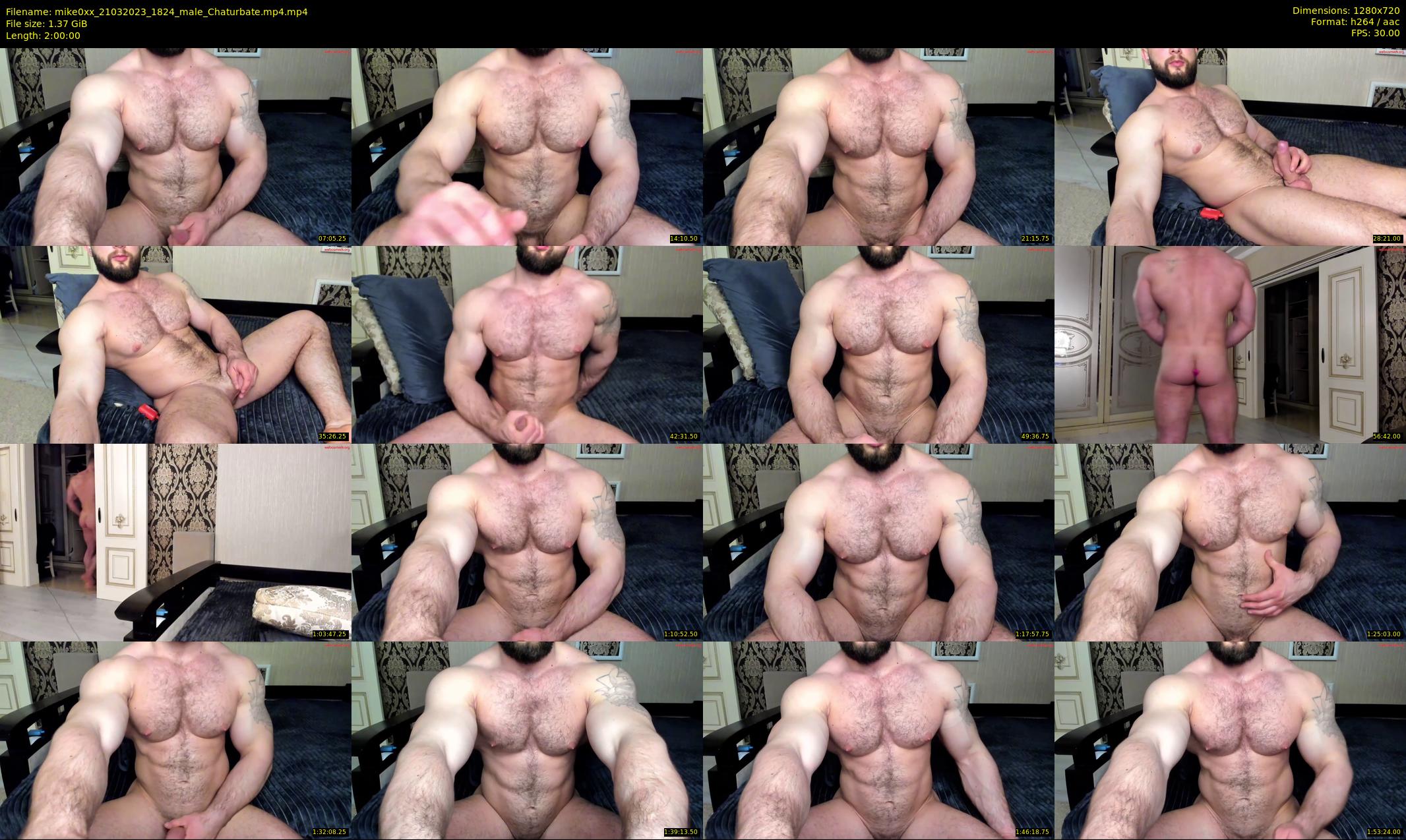 mike0xx — 120 minute Chaturbate male cam show recording, 720p, Mar 21, 2023