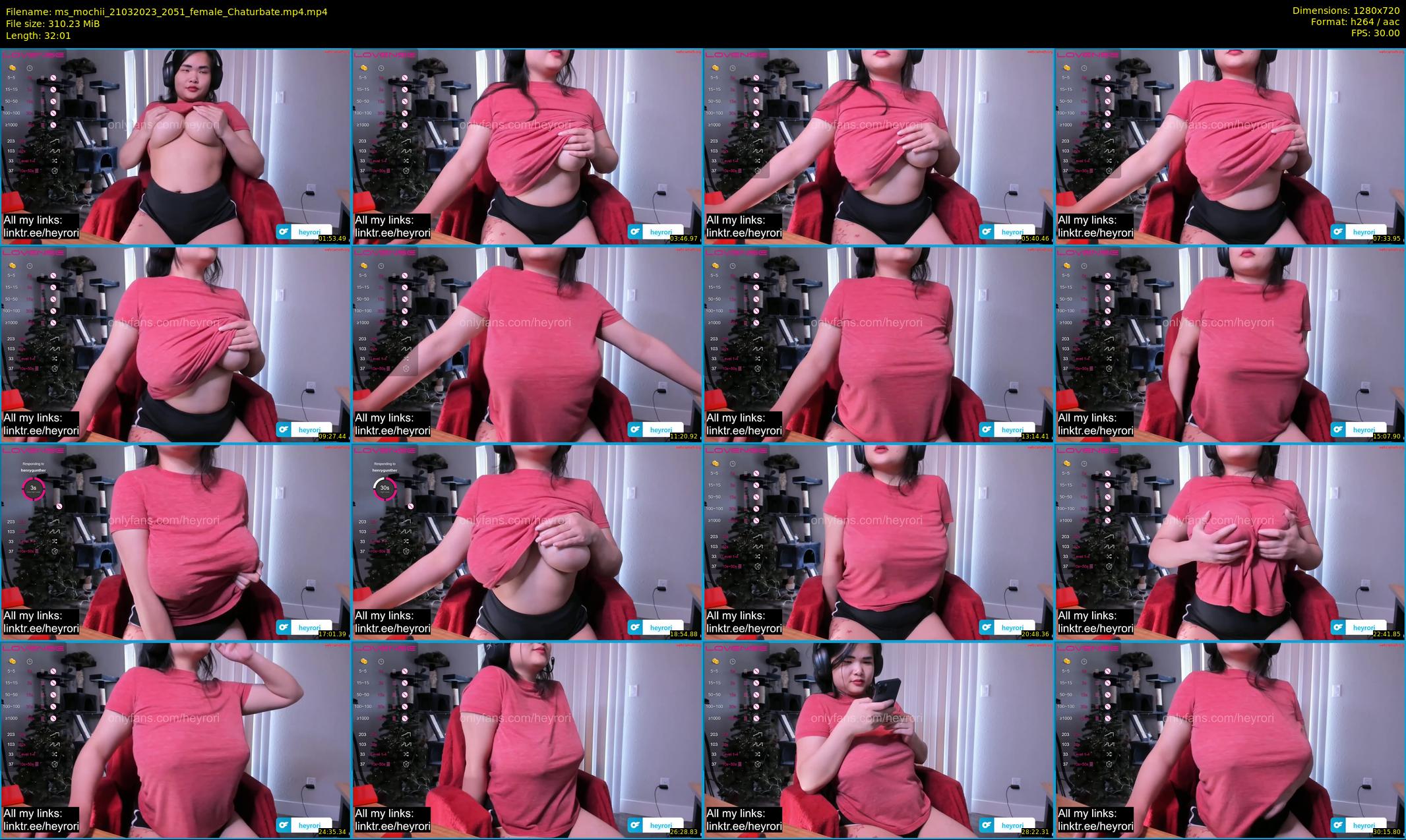 ms_mochii — 33 minute Chaturbate female cam show recording, 720p, Mar 21, 2023