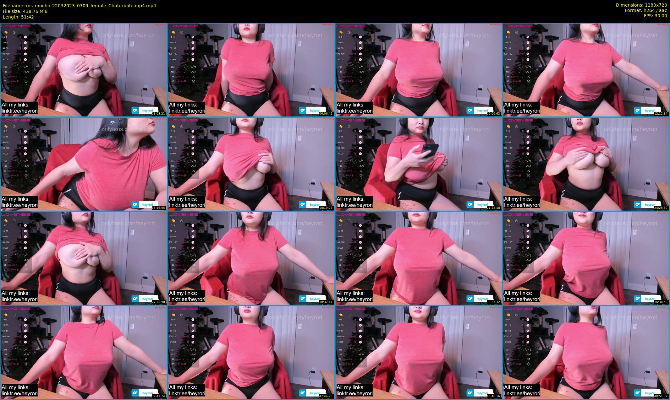 ms_mochii — 52 minute Chaturbate female cam show recording, 720p, Mar 22, 2023