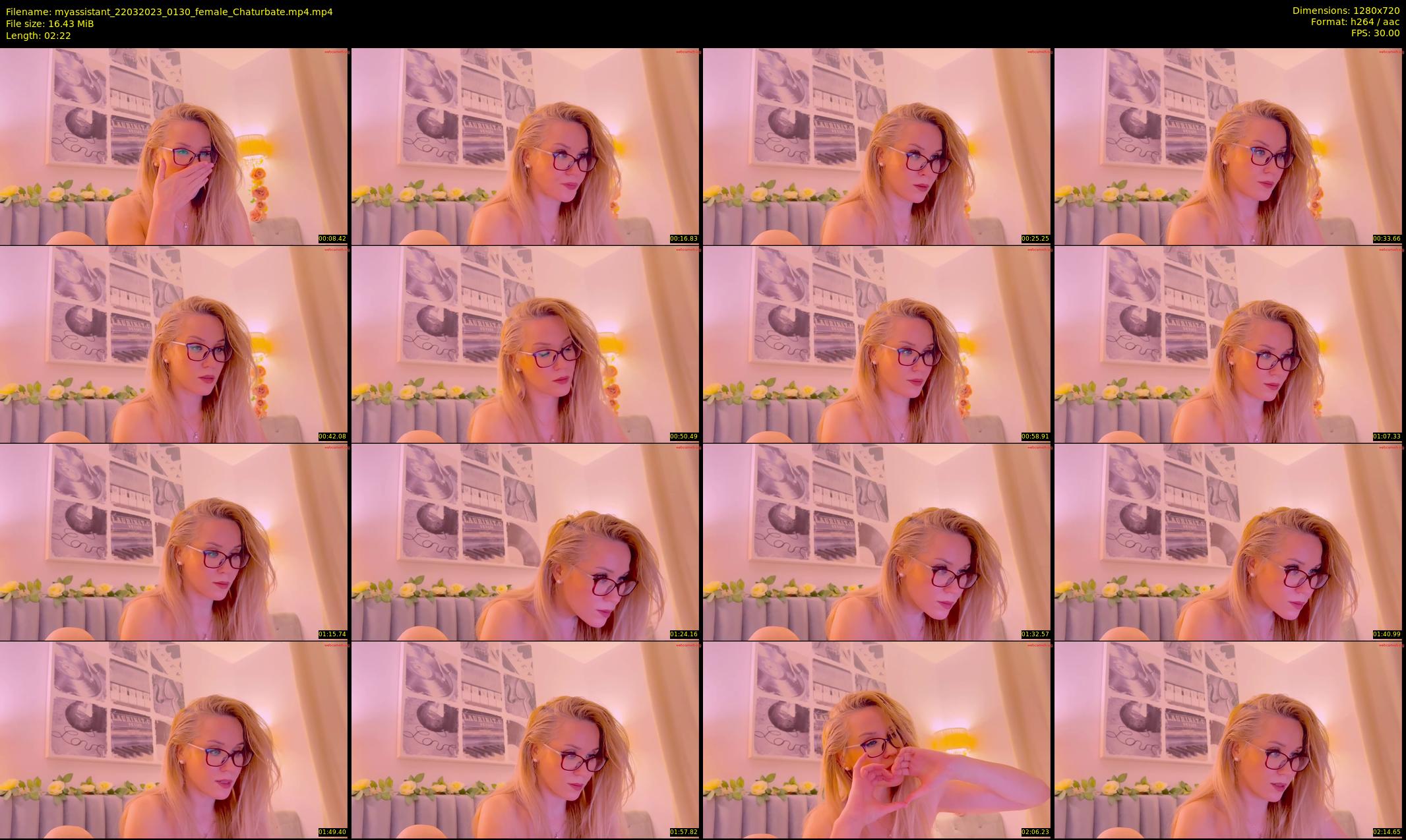myassistant — 3 minute Chaturbate female cam show recording, 720p, Mar 22, 2023