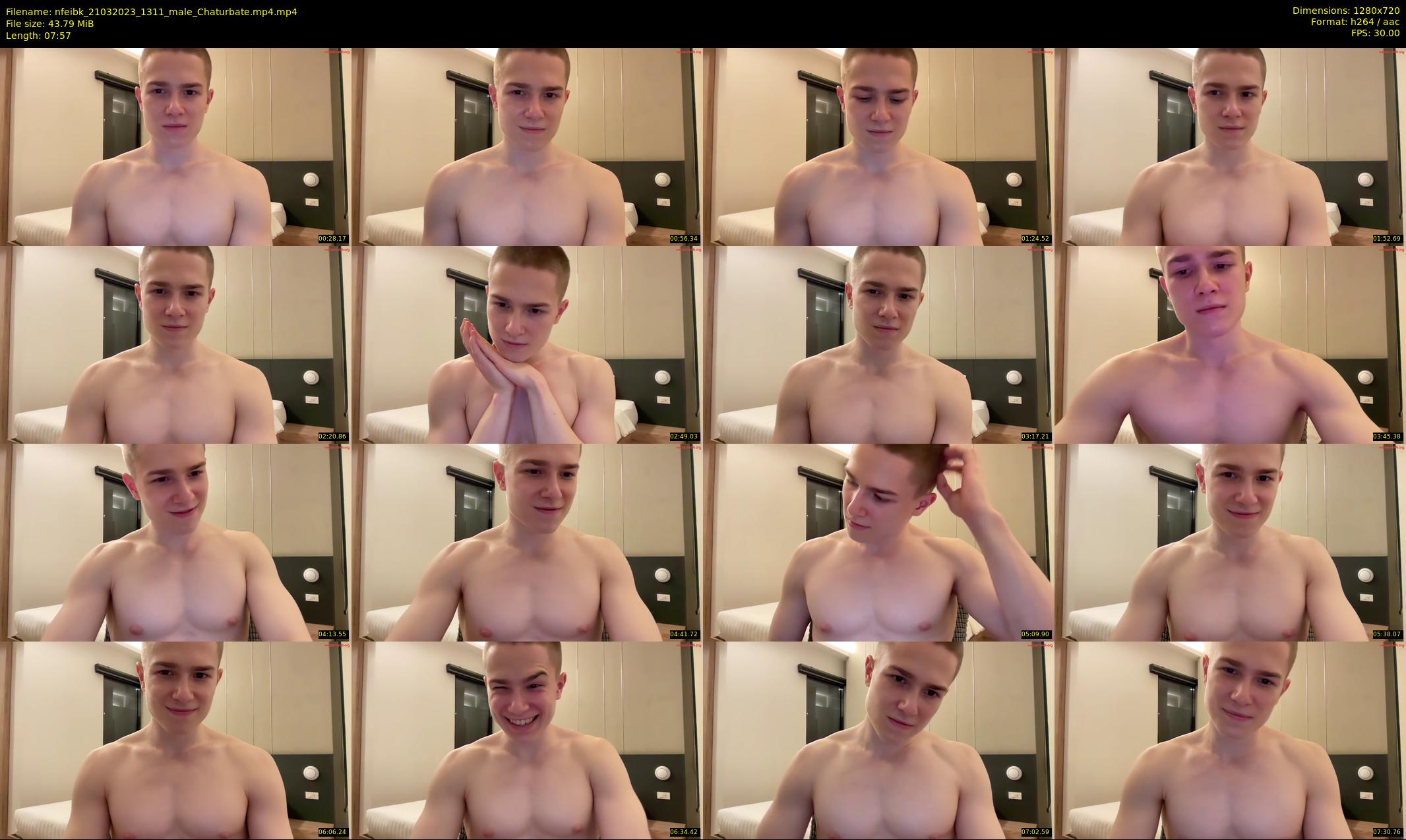 nfeibk — 8 minute Chaturbate male cam show recording, 720p, Mar 21, 2023