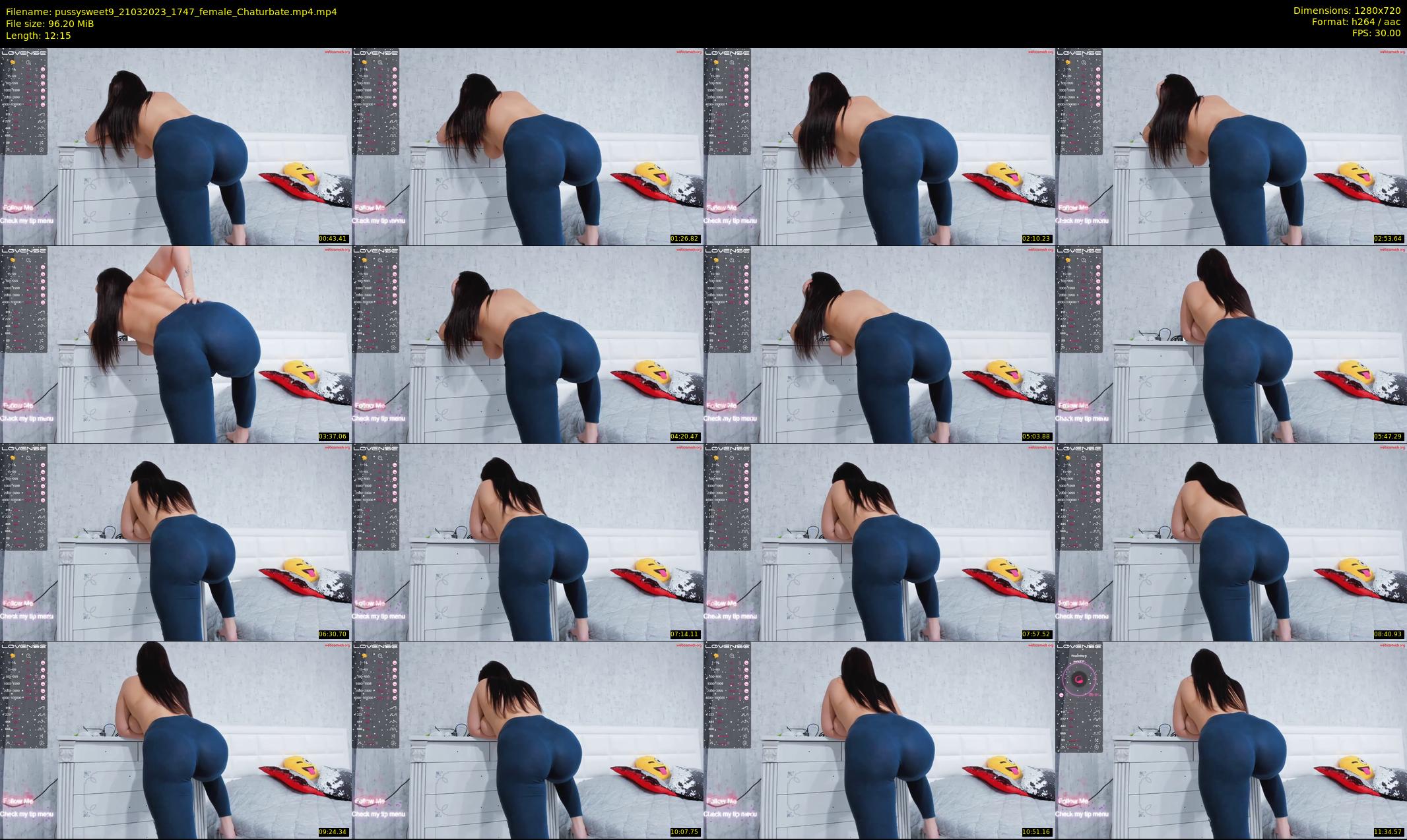 pussysweet9 — 13 minute Chaturbate female cam show recording, 720p, Mar 21, 2023
