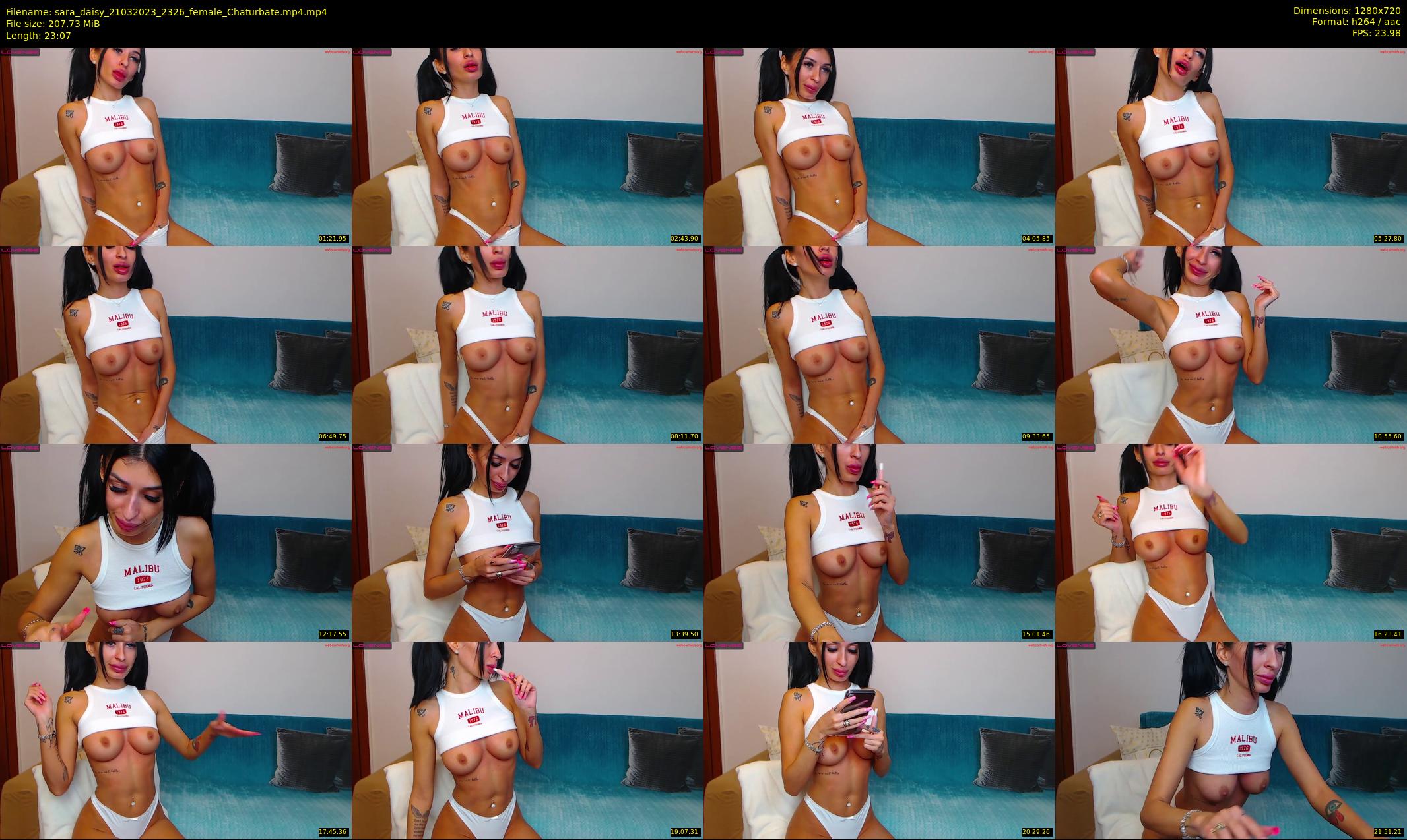 sara_daisy — 24 minute Chaturbate female cam show recording, 720p, Mar 21, 2023