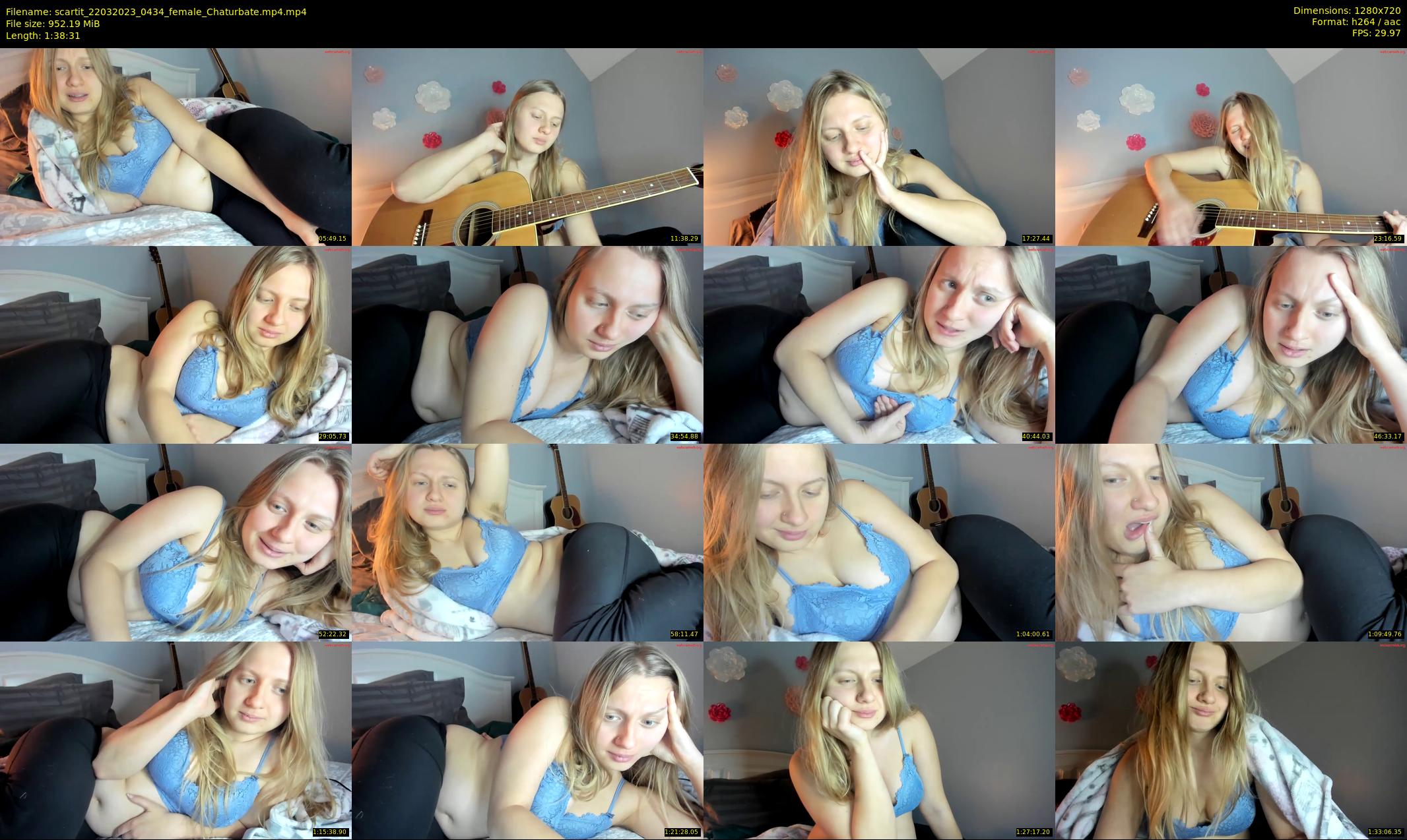 scartit — 99 minute Chaturbate female cam show recording, 720p, Mar 22, 2023