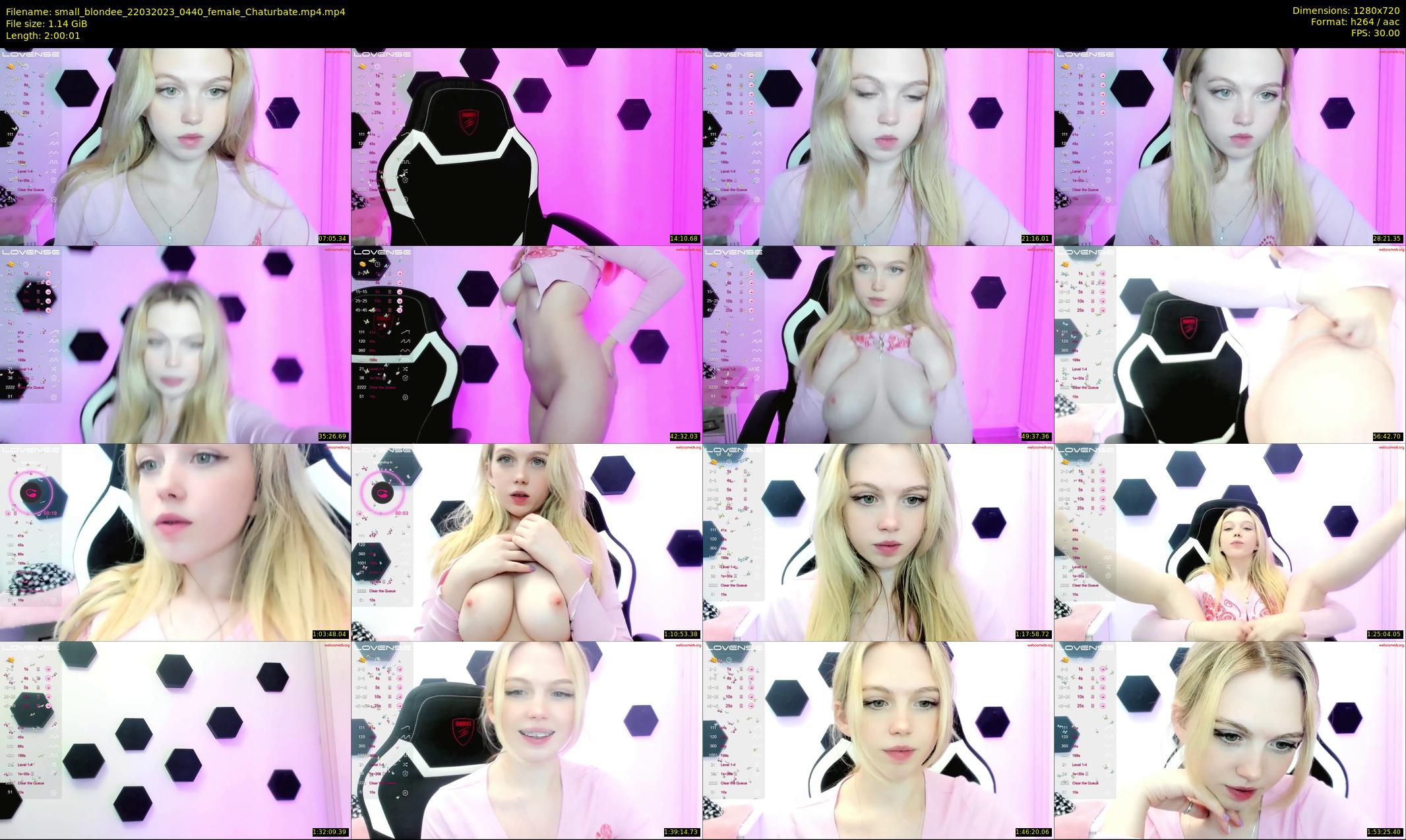 small_blondee — 121 minute Chaturbate female cam show recording, 720p, Mar 22, 2023
