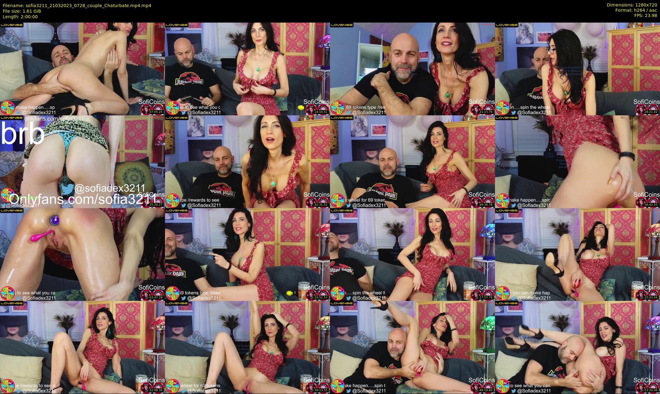 sofia3211 — 120 minute Chaturbate couple cam show recording, 720p, Mar 21, 2023