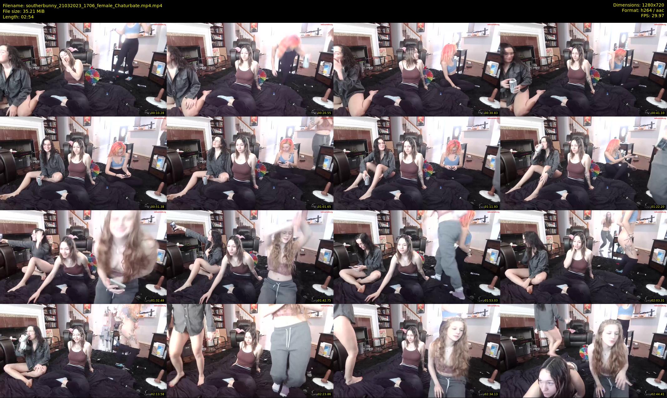 southerbunny — 3 minute Chaturbate female cam show recording, 720p, Mar 21, 2023