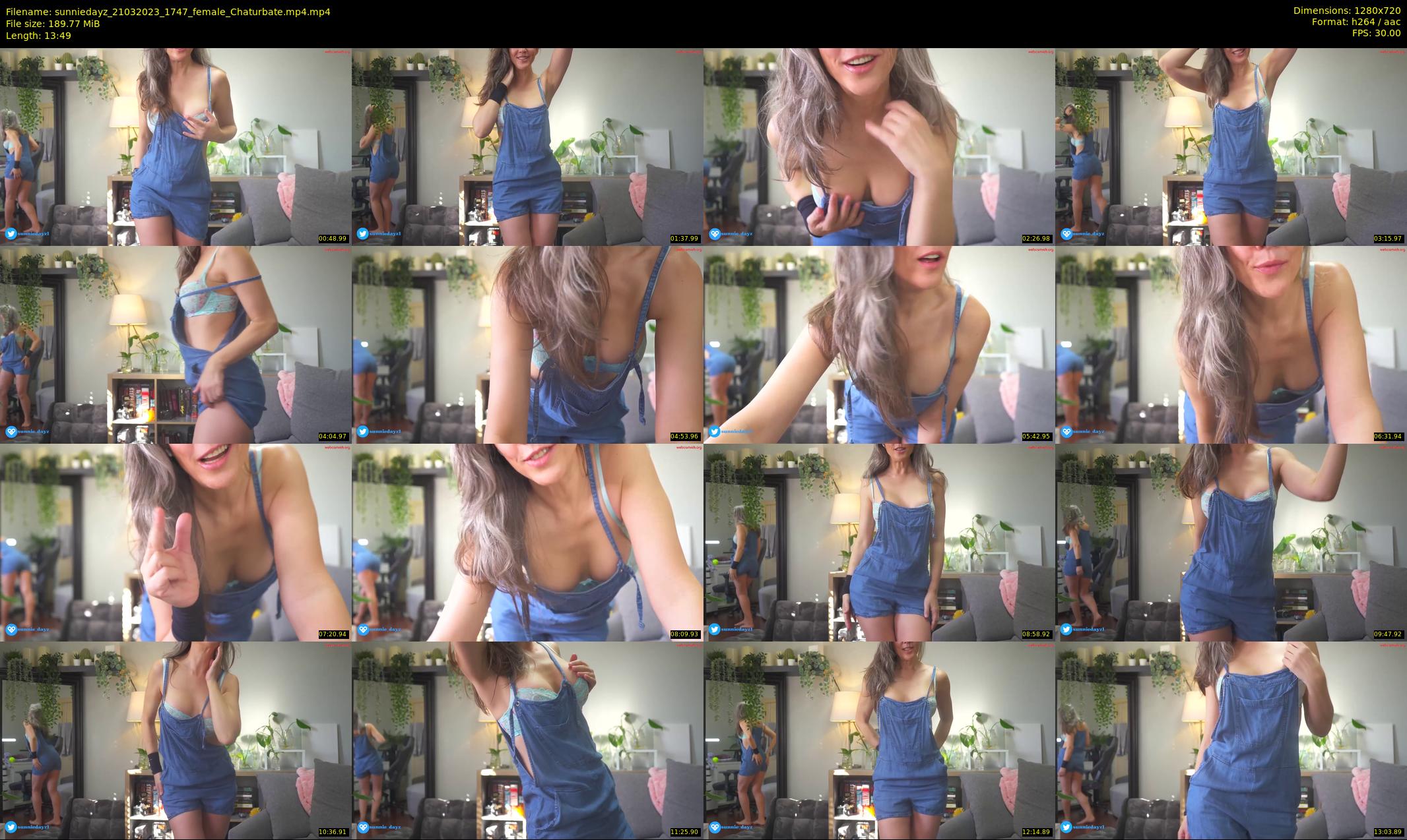 sunniedayz — 14 minute Chaturbate female cam show recording, 720p, Mar 21, 2023