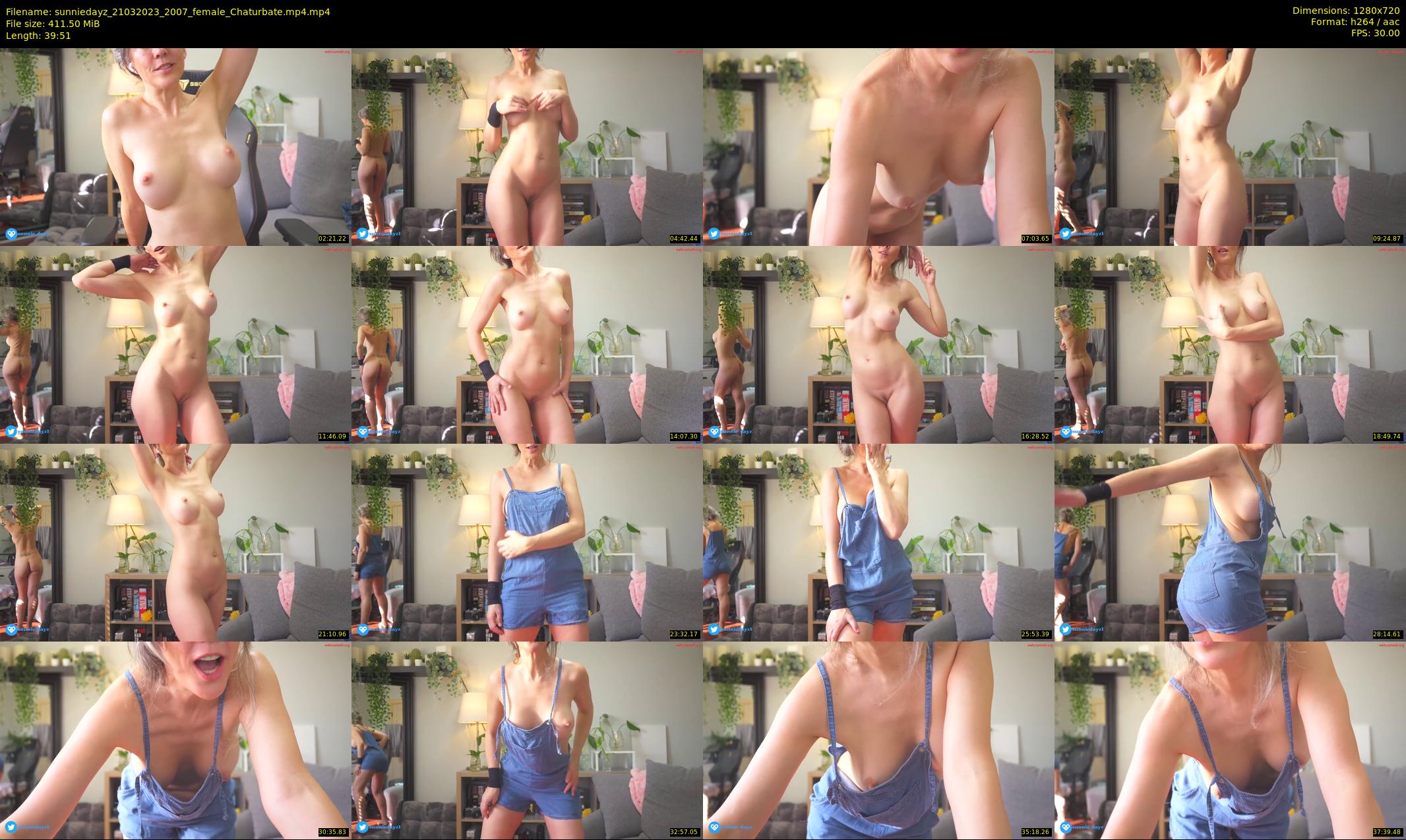 sunniedayz — 40 minute Chaturbate female cam show recording, 720p, Mar 21, 2023