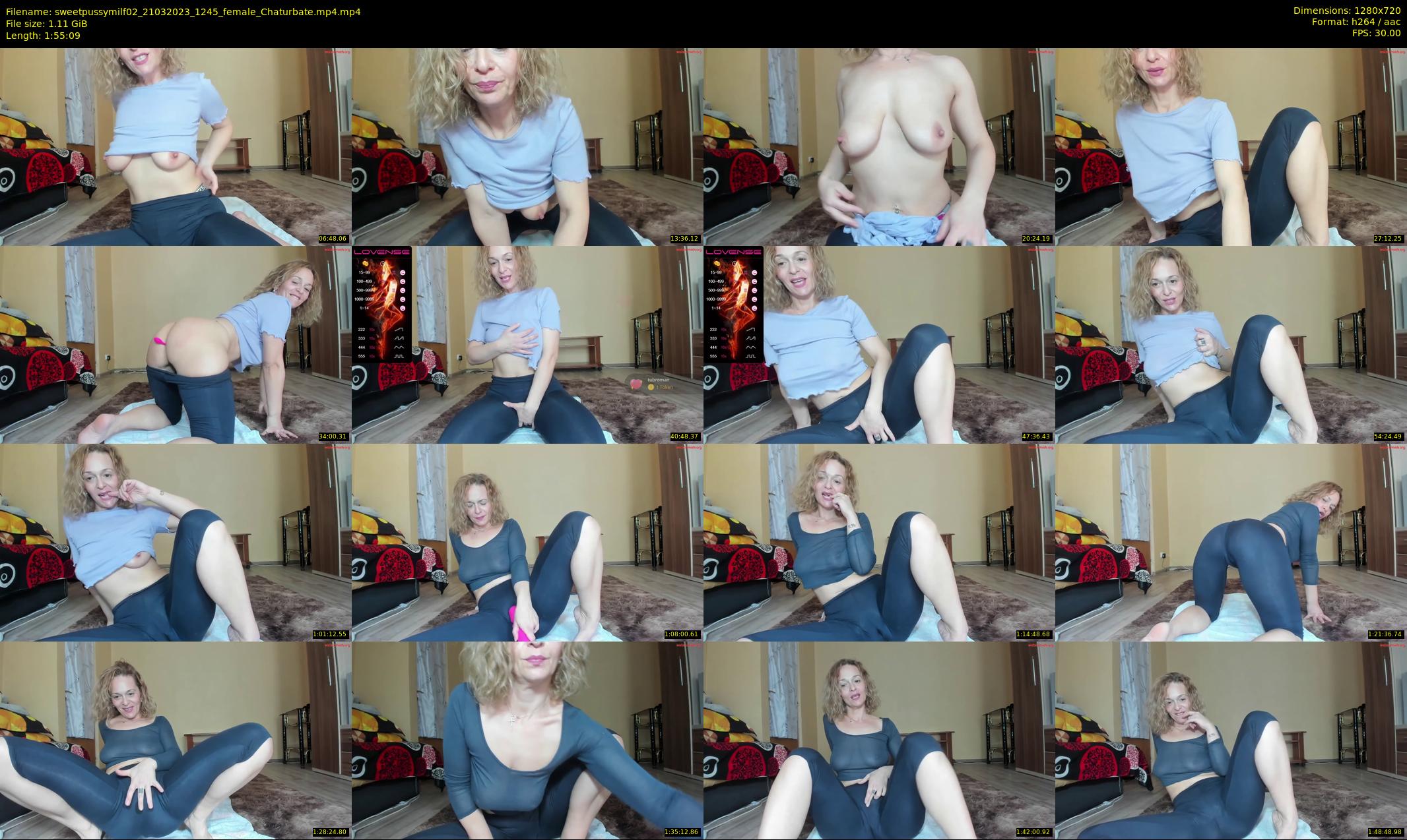 sweetpussymilf02 — 116 minute Chaturbate female cam show recording, 720p, Mar 21, 2023