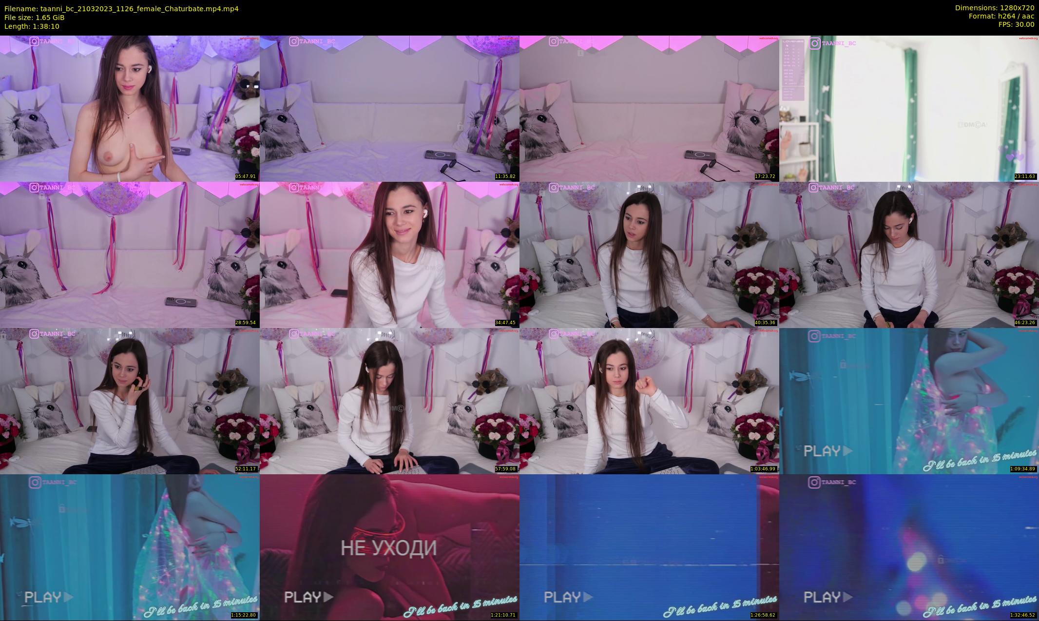 taanni_bc — 99 minute Chaturbate female cam show recording, 720p, Mar 21, 2023