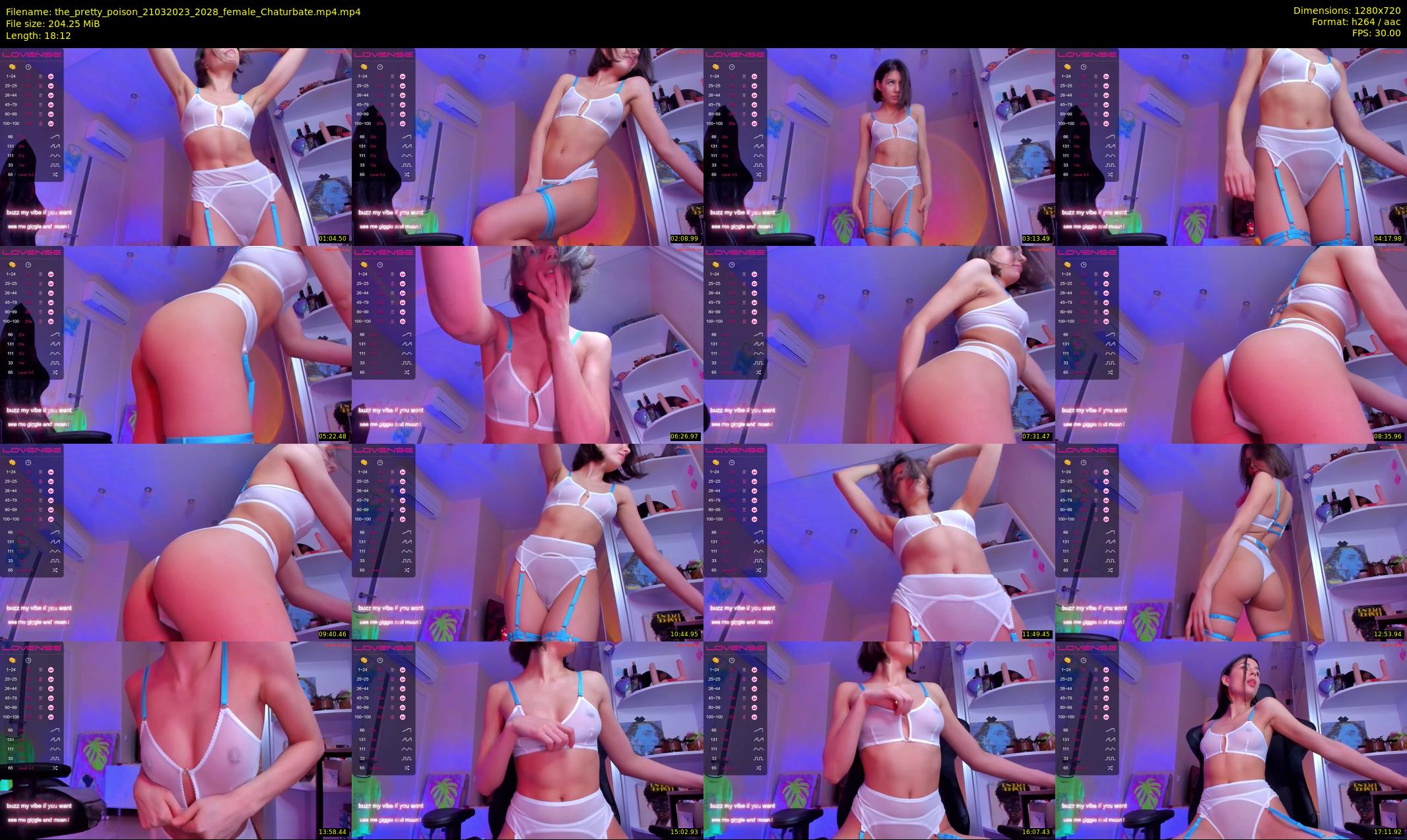 the_pretty_poison — 19 minute Chaturbate couple cam show recording, 720p, Mar 21, 2023