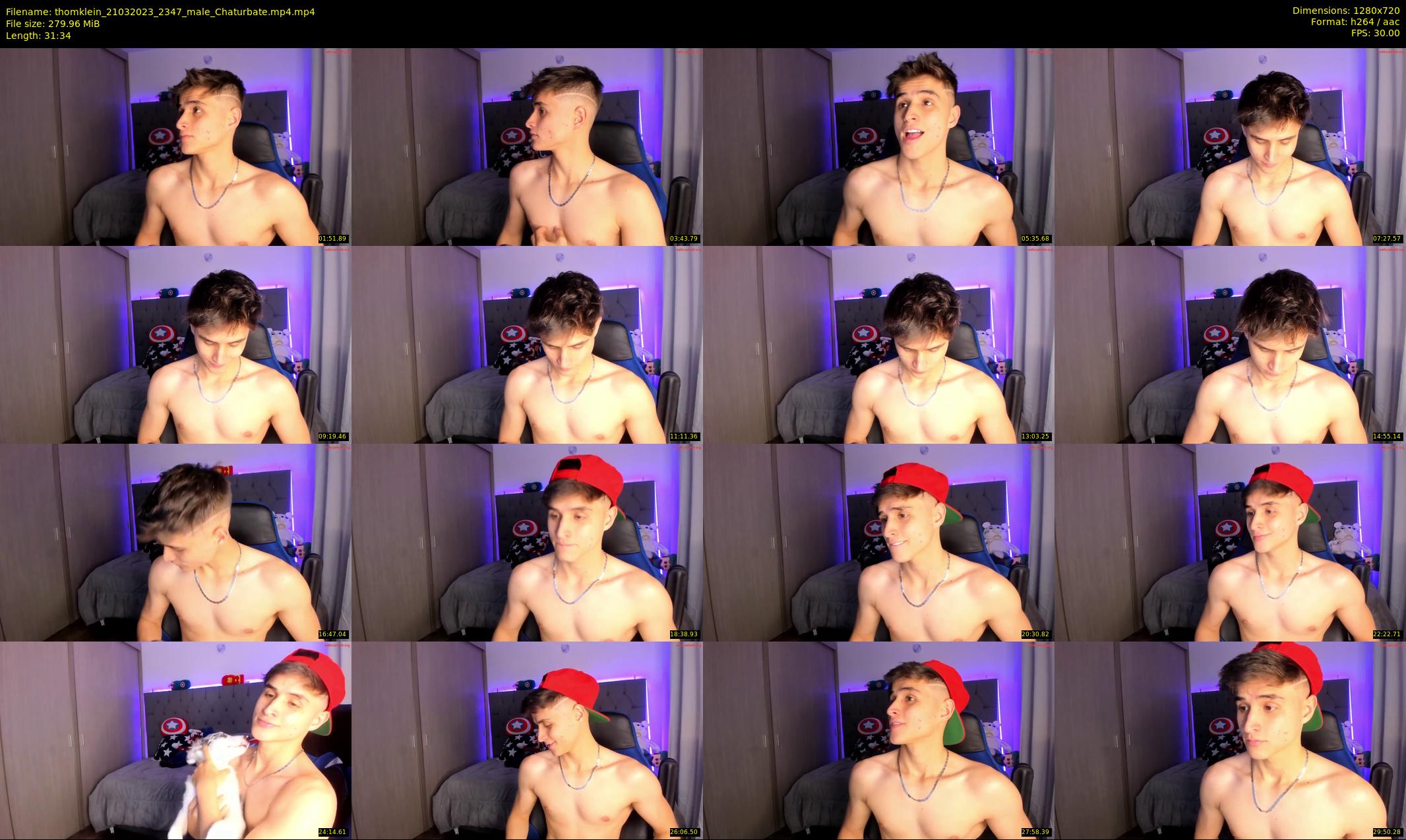 thomklein — 32 minute Chaturbate male cam show recording, 720p, Mar 21, 2023