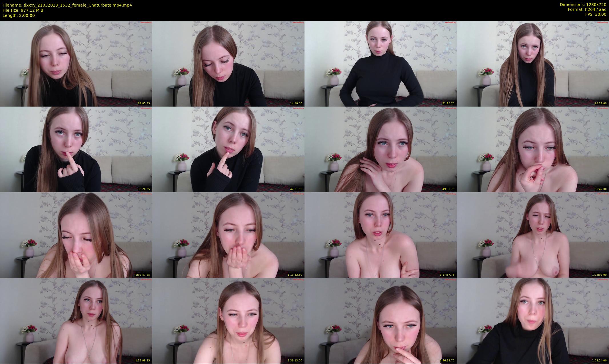 tixxxy — 120 minute Chaturbate female cam show recording, 720p, Mar 21, 2023
