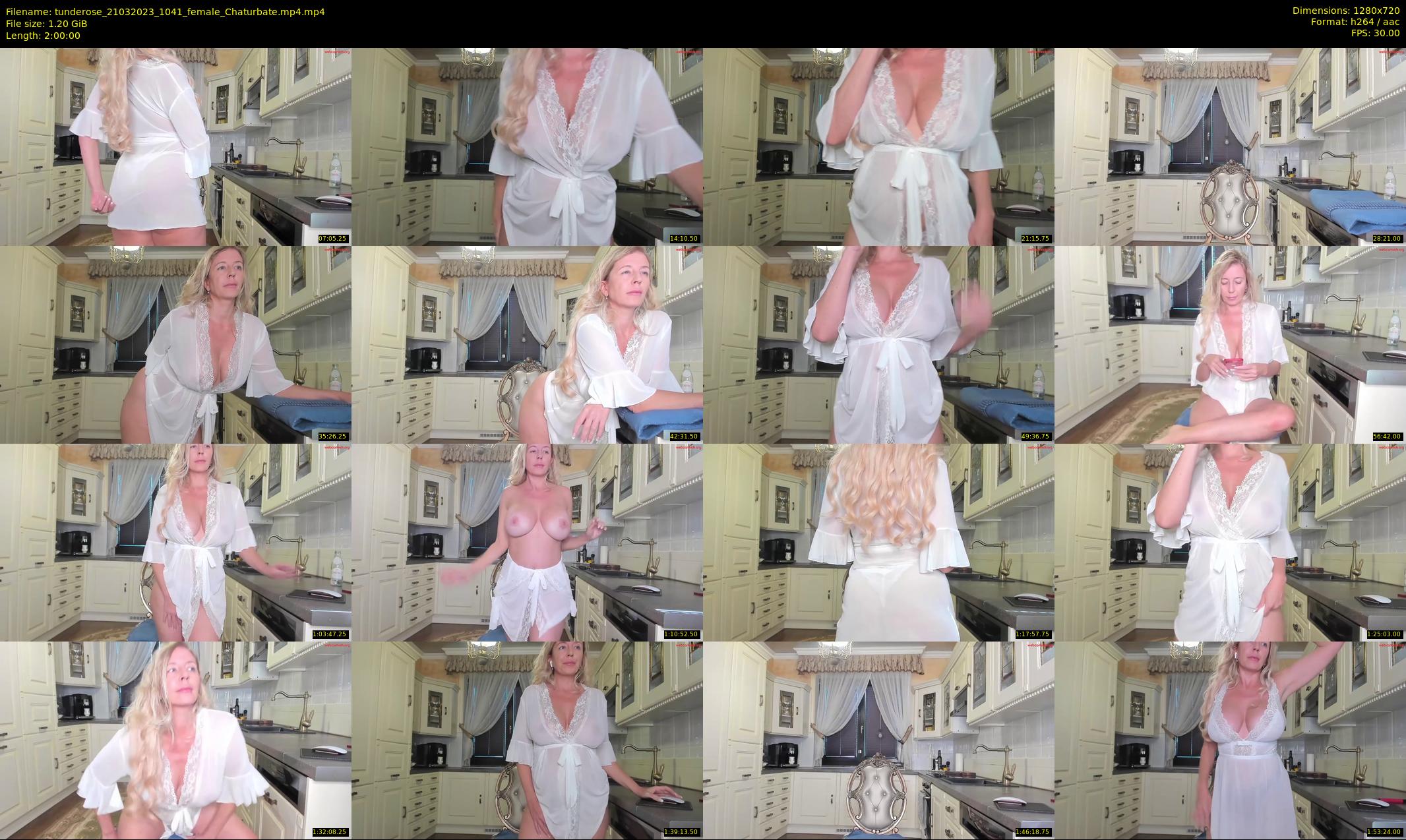 tunderose — 120 minute Chaturbate female cam show recording, 720p, Mar 21, 2023