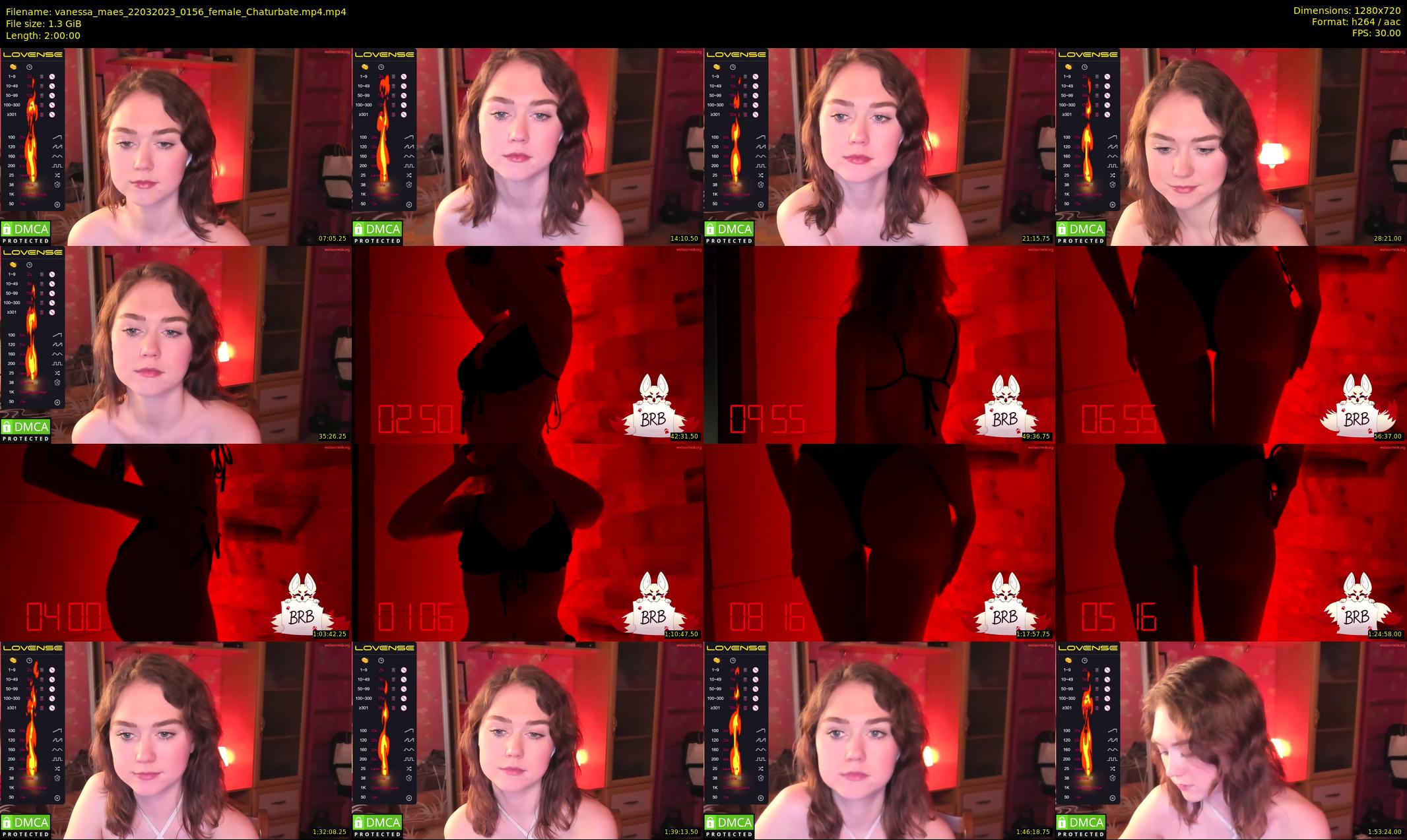vanessa_maes — 120 minute Chaturbate female cam show recording, 720p, Mar 22, 2023