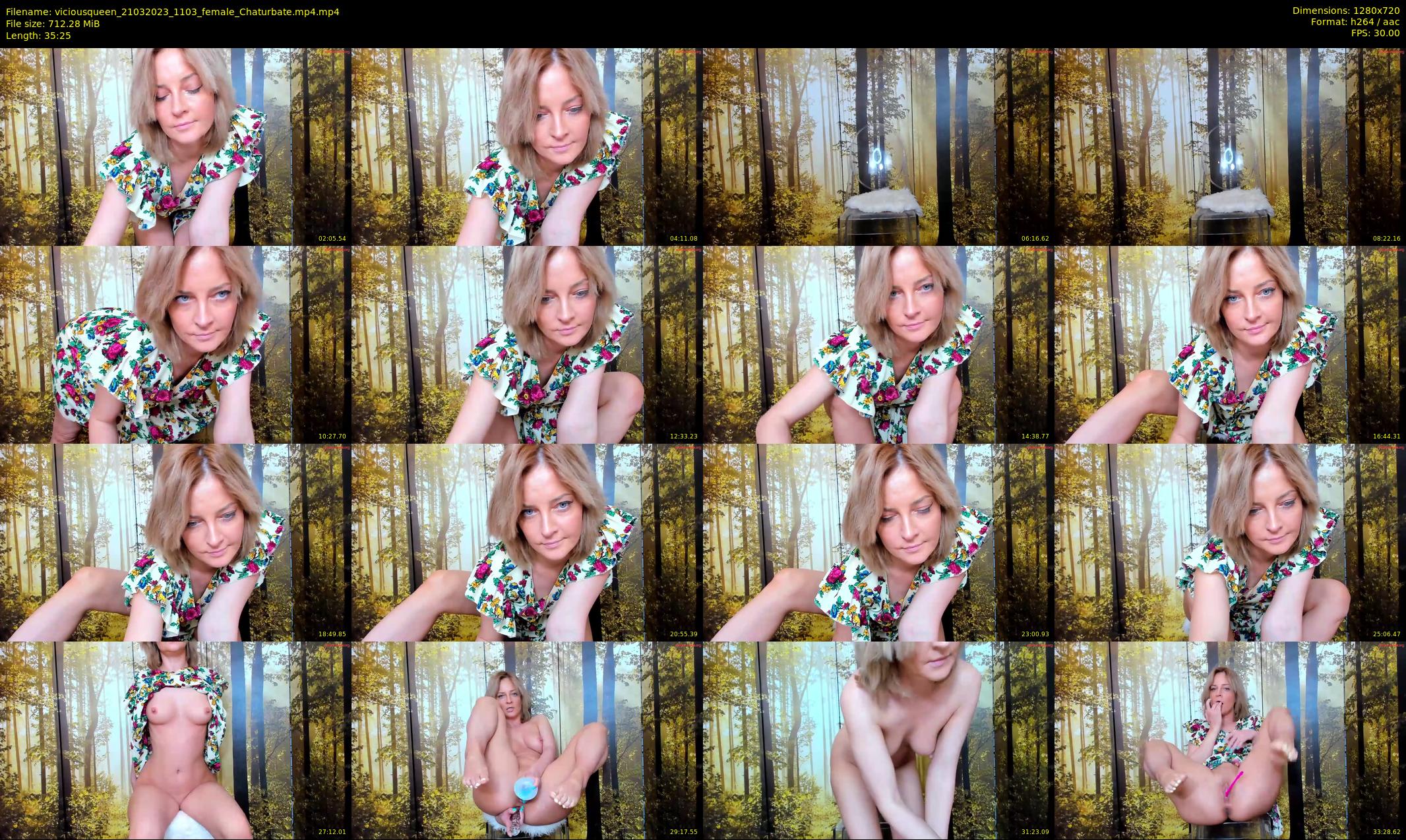 viciousqueen — 36 minute Chaturbate female cam show recording, 720p, Mar 21, 2023