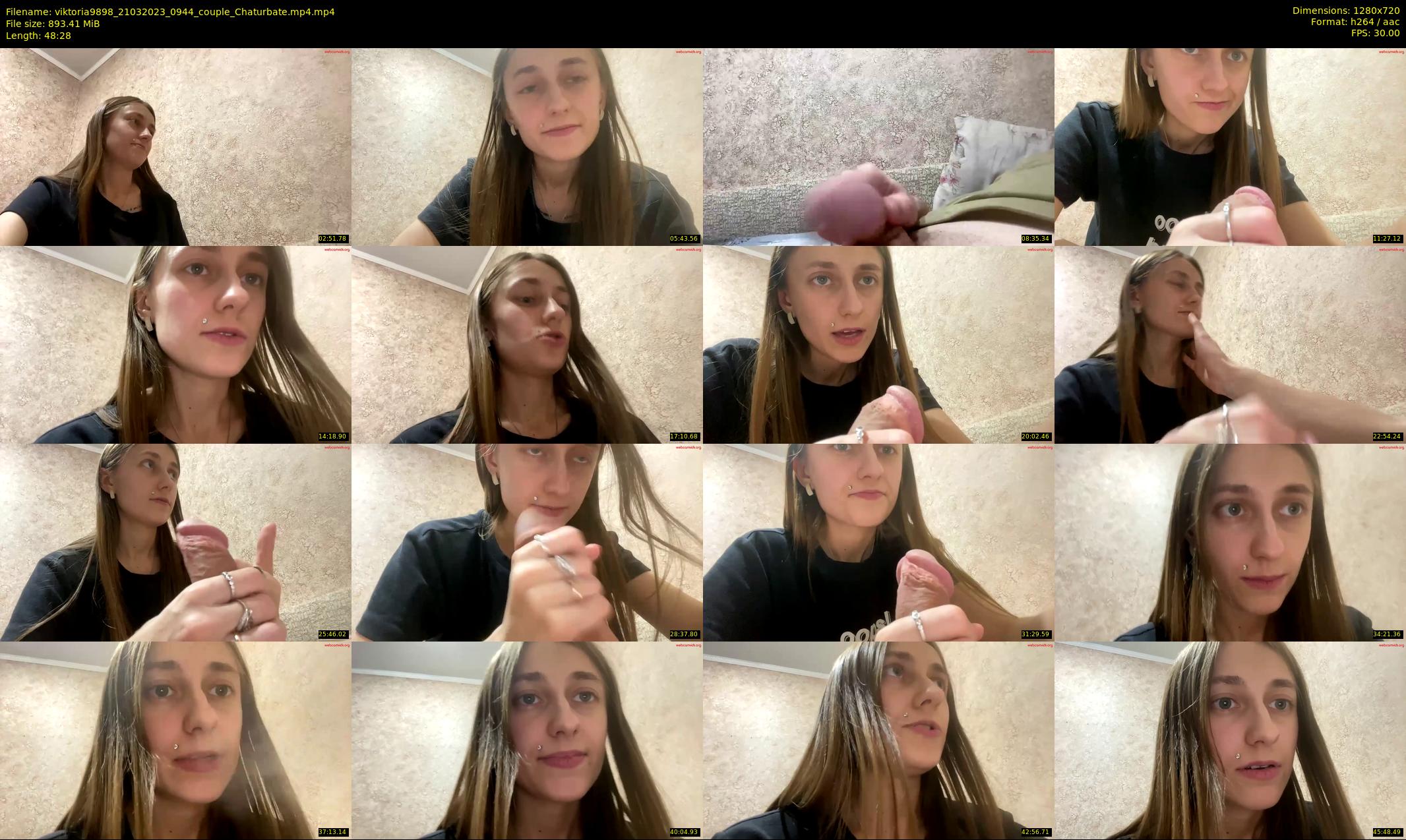 viktoria9898 — 49 minute Chaturbate couple cam show recording, 720p, Mar 21, 2023