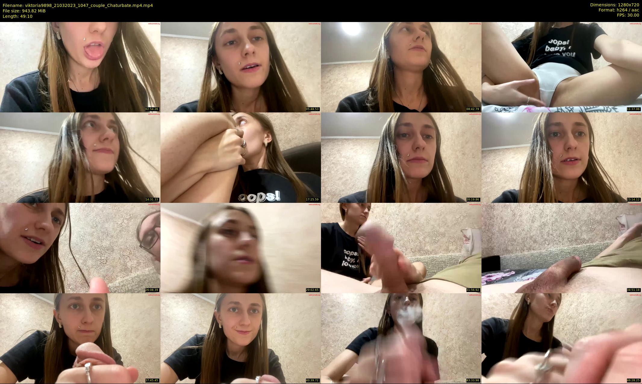 viktoria9898 — 50 minute Chaturbate couple cam show recording, 720p, Mar 21, 2023