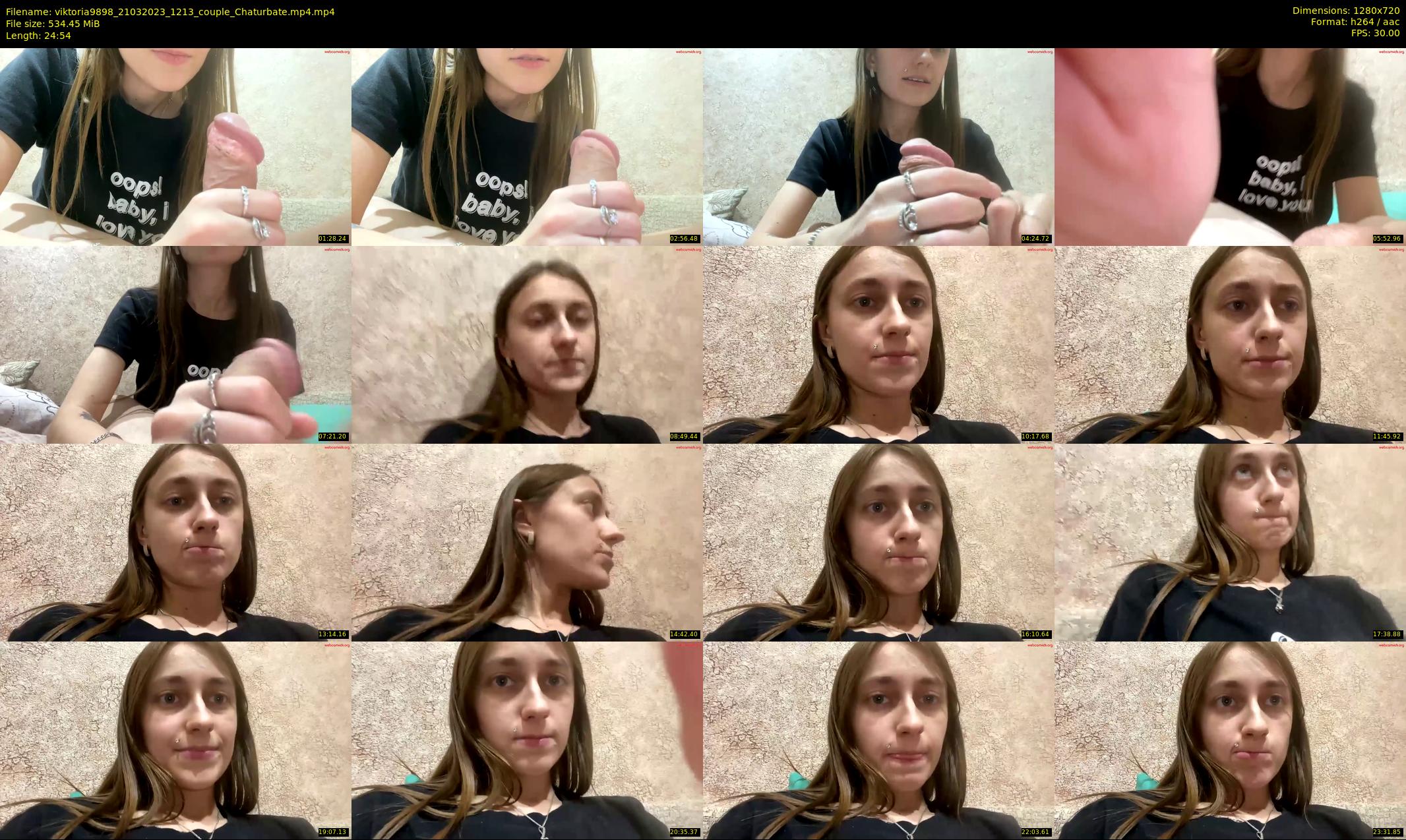 viktoria9898 — 25 minute Chaturbate couple cam show recording, 720p, Mar 21, 2023