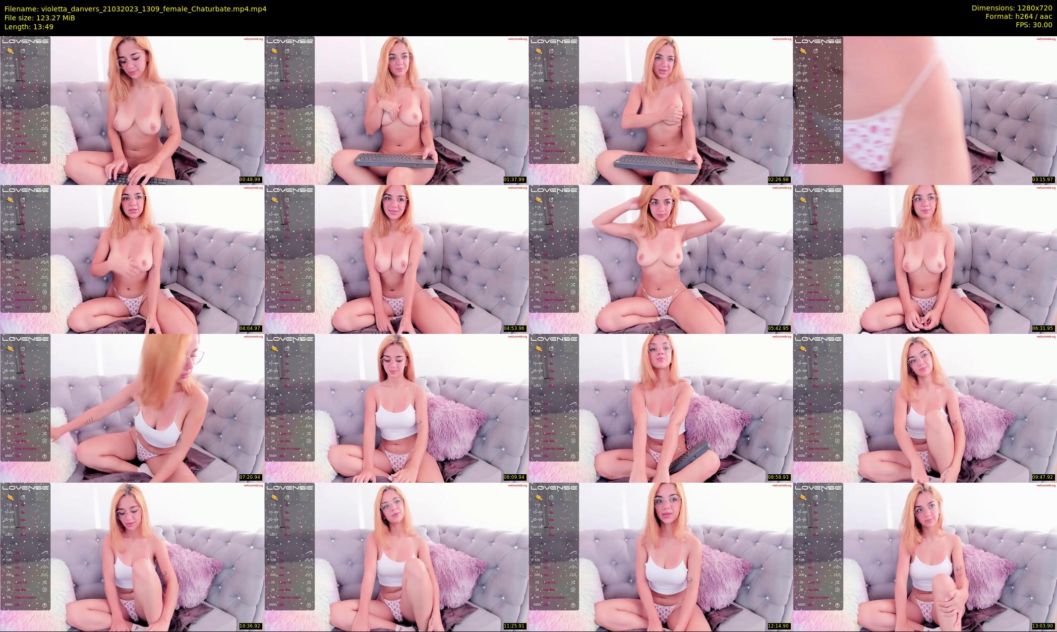 violetta_danvers — 14 minute Chaturbate female cam show recording, 720p, Mar 21, 2023