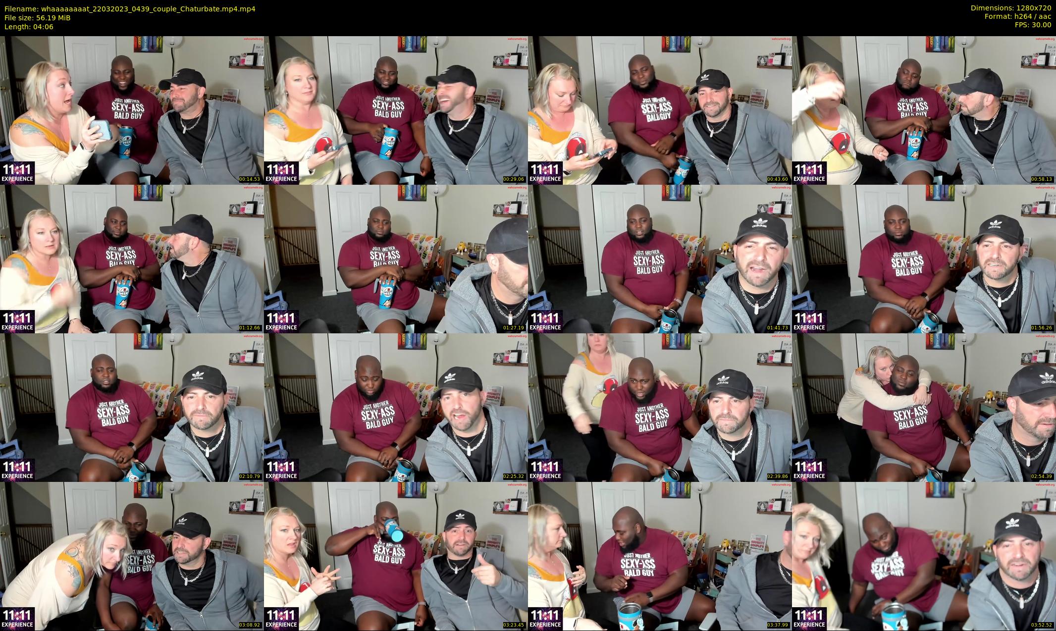 whaaaaaaaat — 5 minute Chaturbate couple cam show recording, 720p, Mar 22, 2023