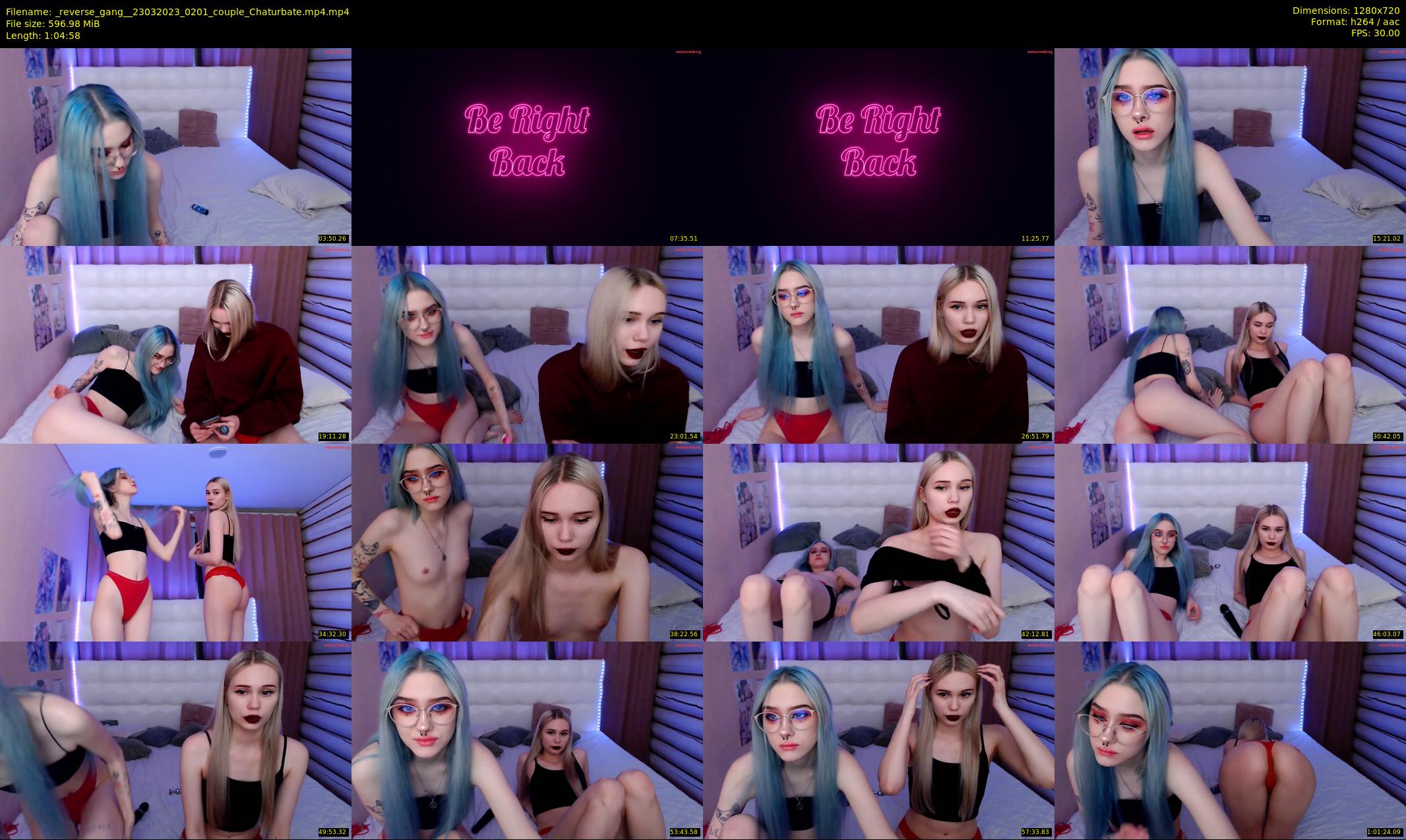 _reverse_gang_ — 65 minute Chaturbate couple cam show recording, 720p, Mar 23, 2023