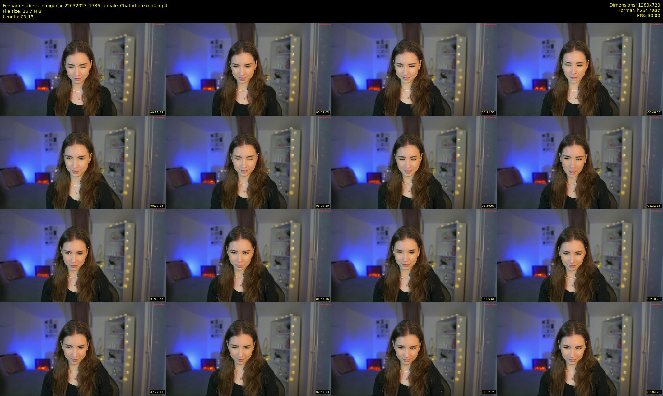 abella_danger_x — 4 minute Chaturbate female cam show recording, 720p, Mar 22, 2023