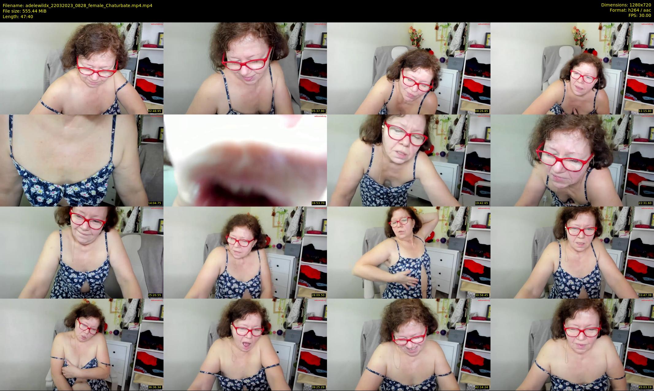 adelewildx — 48 minute Chaturbate female cam show recording, 720p, Mar 22, 2023