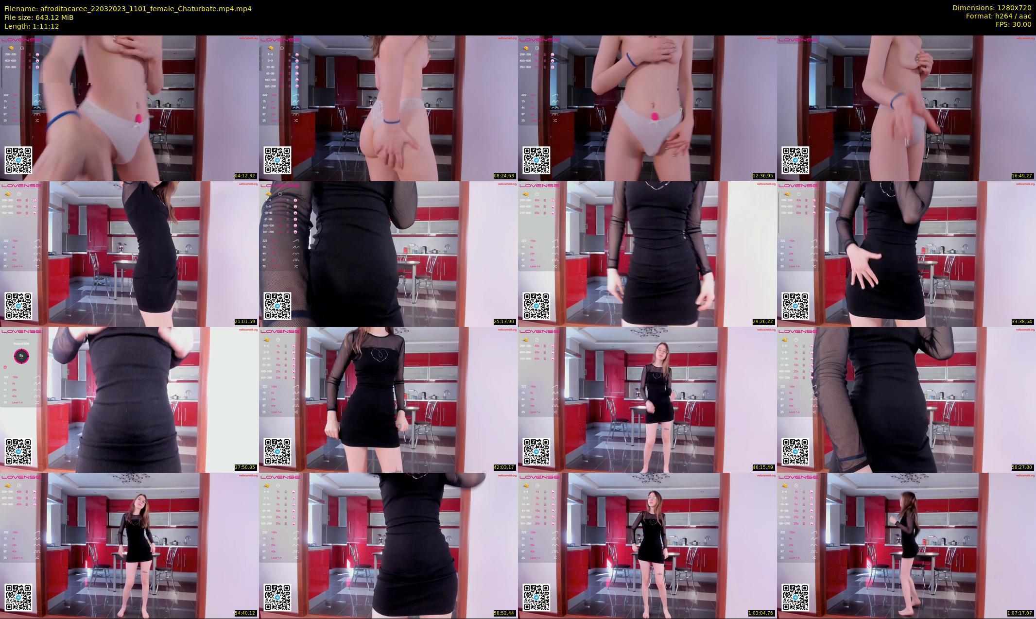 afroditacaree — 72 minute Chaturbate female cam show recording, 720p, Mar 22, 2023