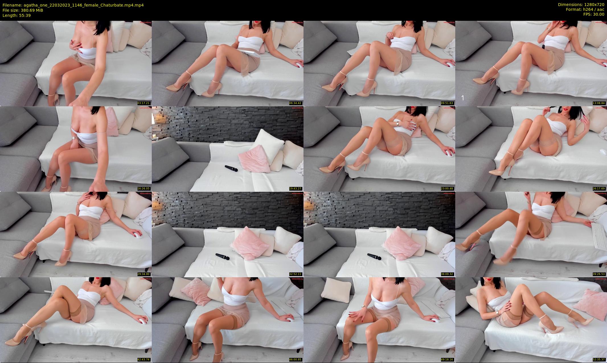 agatha_one — 56 minute Chaturbate female cam show recording, 720p, Mar 22, 2023